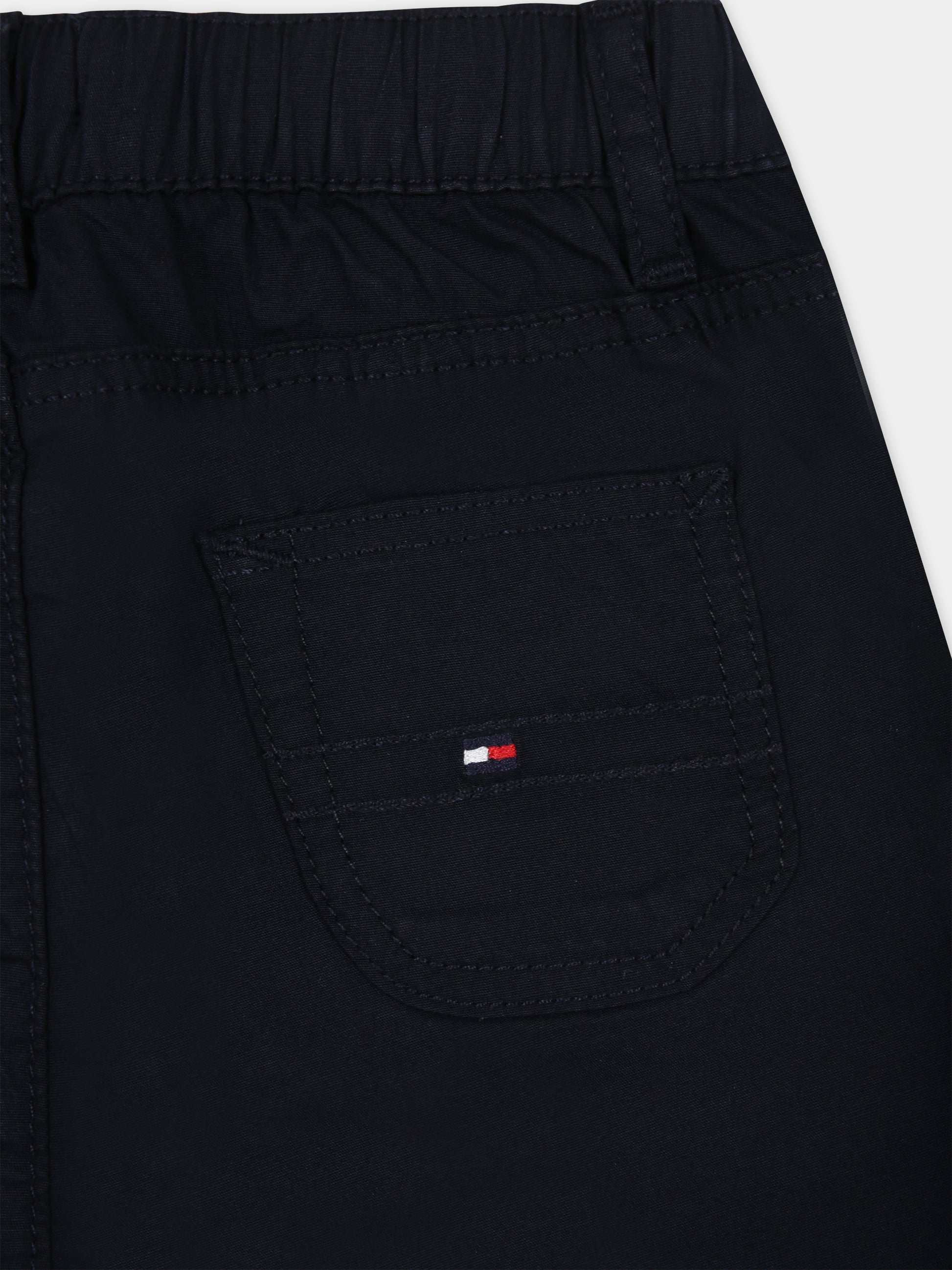 Pantaloni blu per neonato,Tommy Hilfiger Junior,23FMTHKN0KN01745J DW5