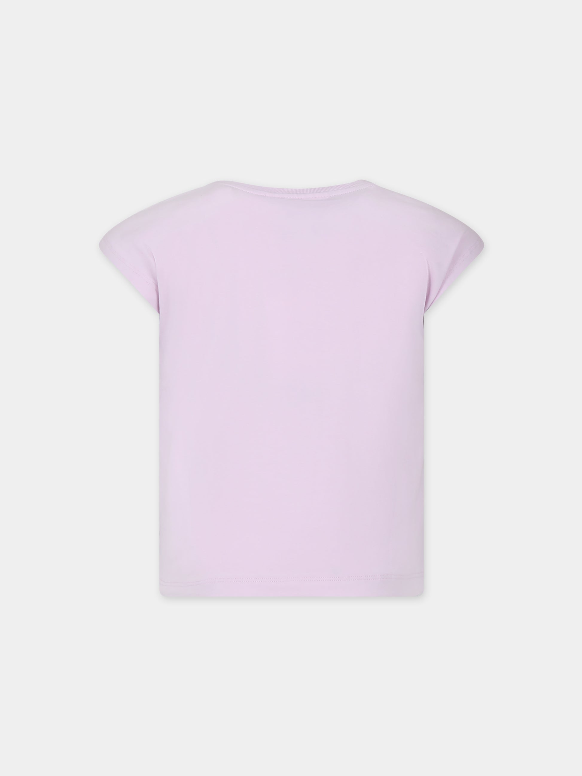 T-shirt rosa per bambina,Molo,2S24A208 3476