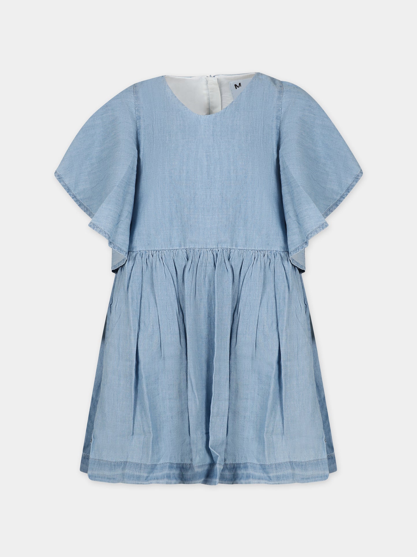 Vestito casual in denim per bambina,Molo,2S24E142 2970