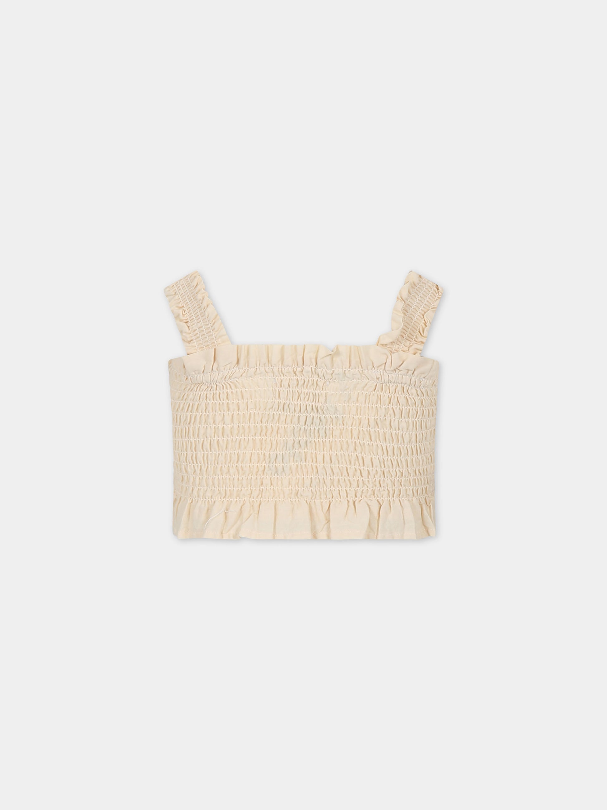 Top avorio per bambina,Molo,2S24C402 8894