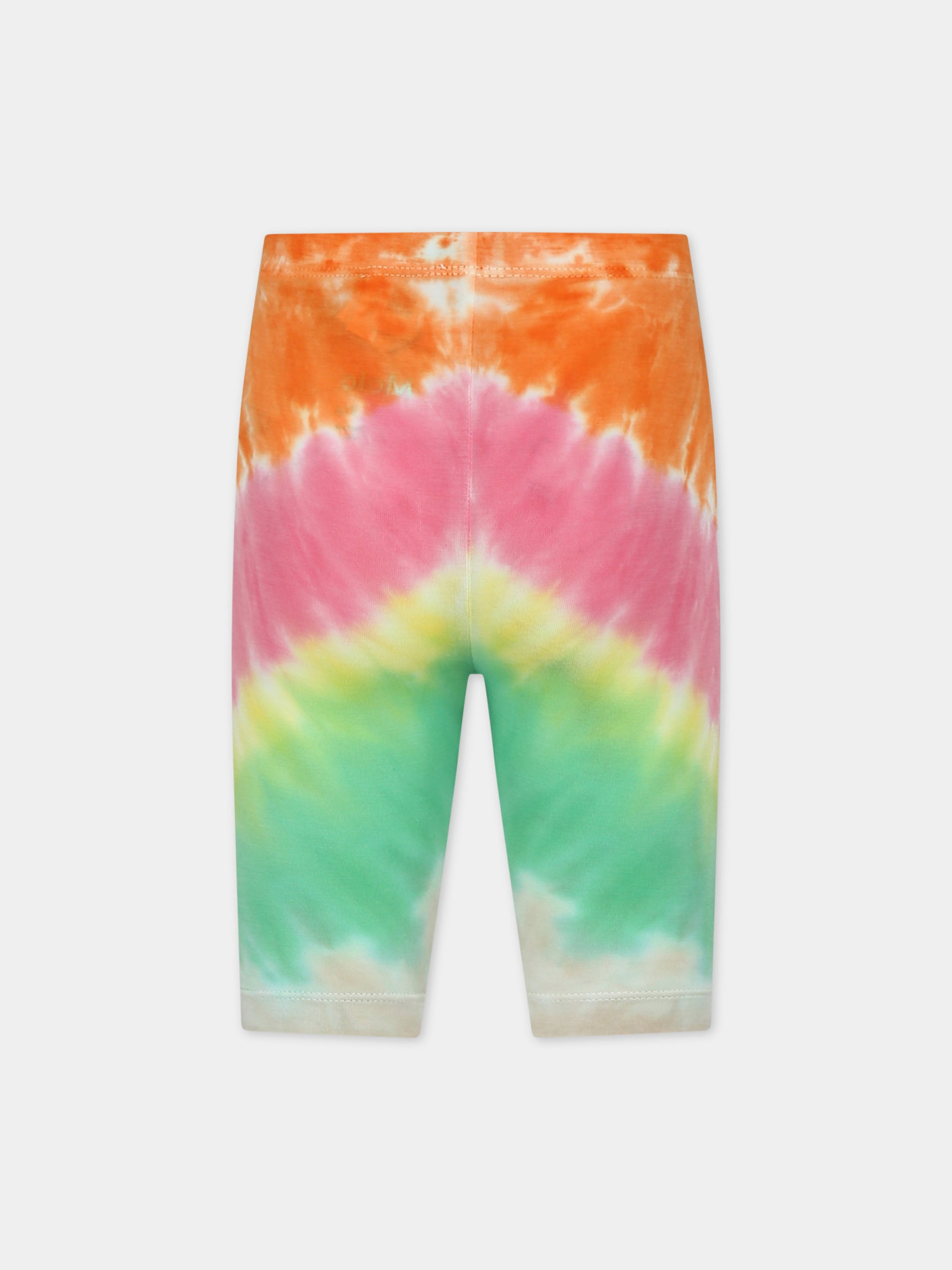 Shorts multicolor per bambina stampa tie-dye,Molo,2S24F101 9056