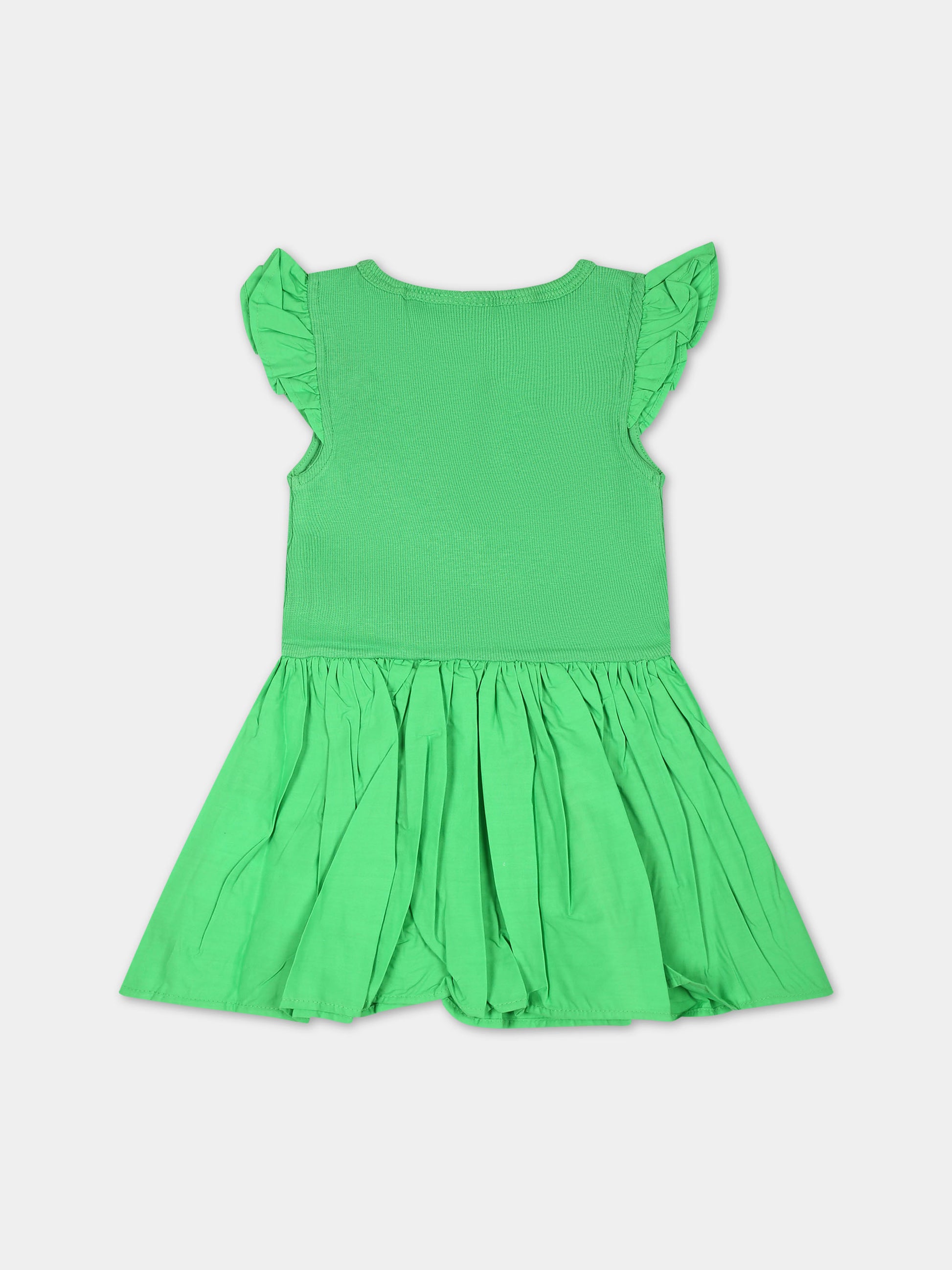 Vestito verde per neonata,Molo,4S24E106 1368