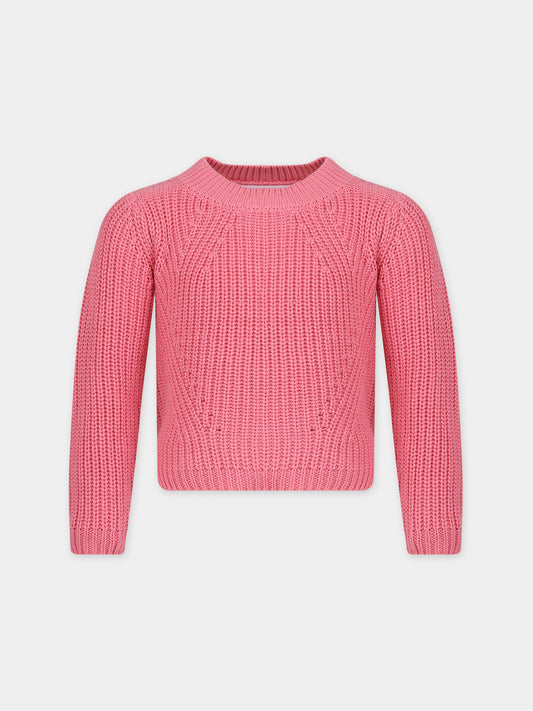 Maglione fucsia per bambina,Molo,2S24K201 8896