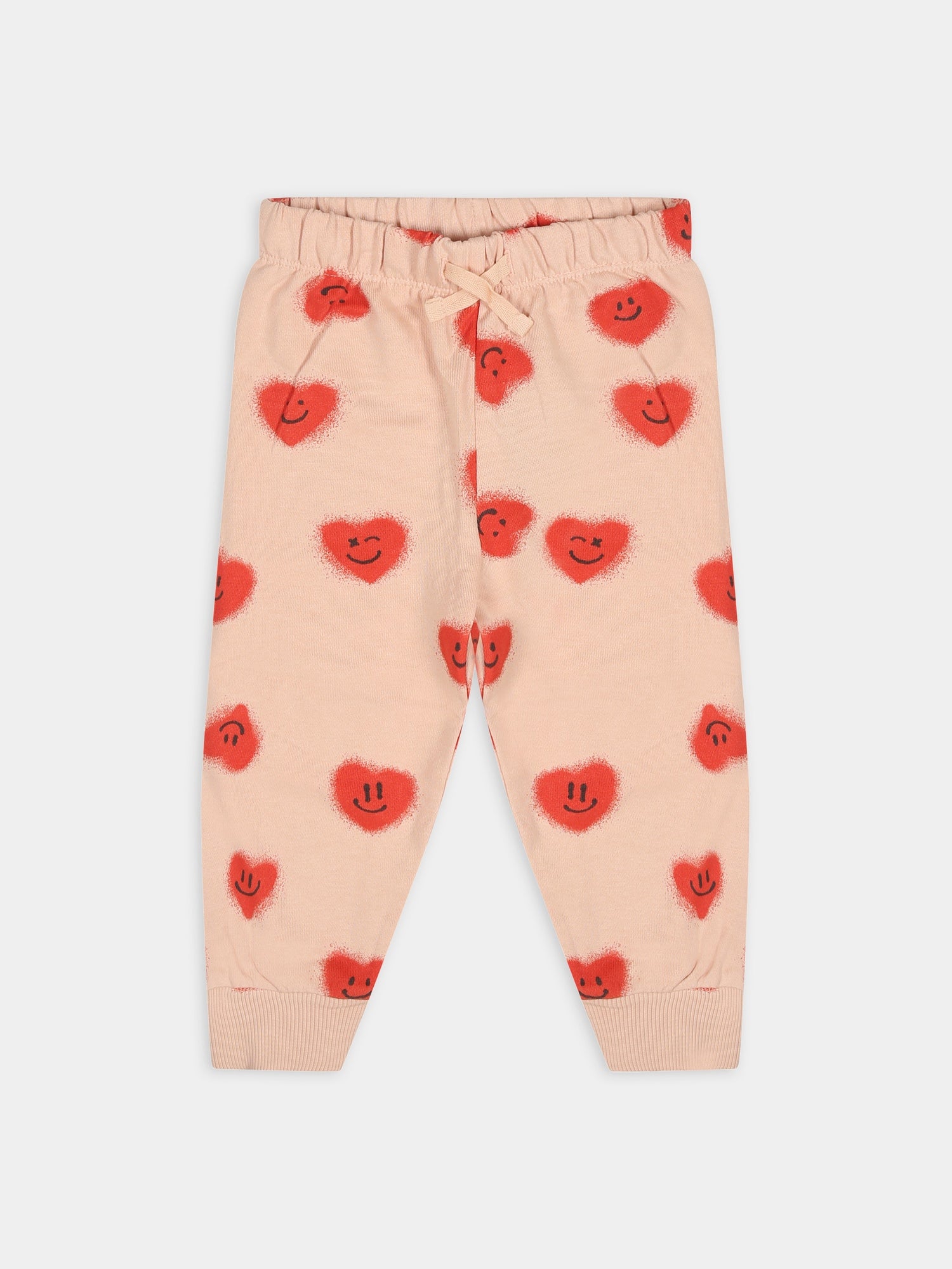 Pantaloni rosa per neonata con smile,Molo,4S24I203 9078