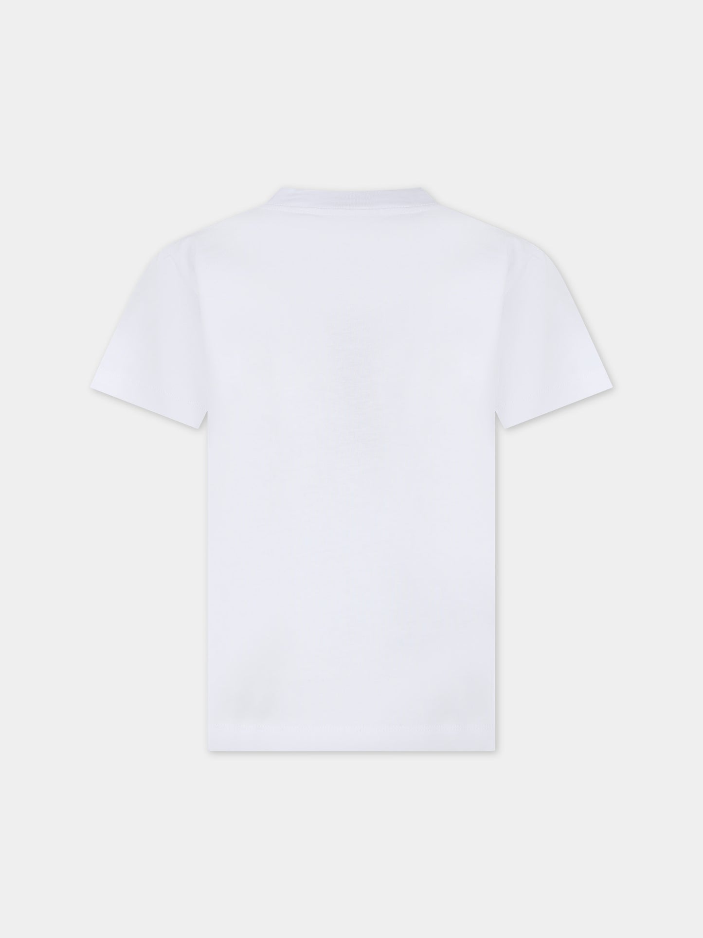 T-shirt bianca Riley per bambino,Molo,1S24A211 3490