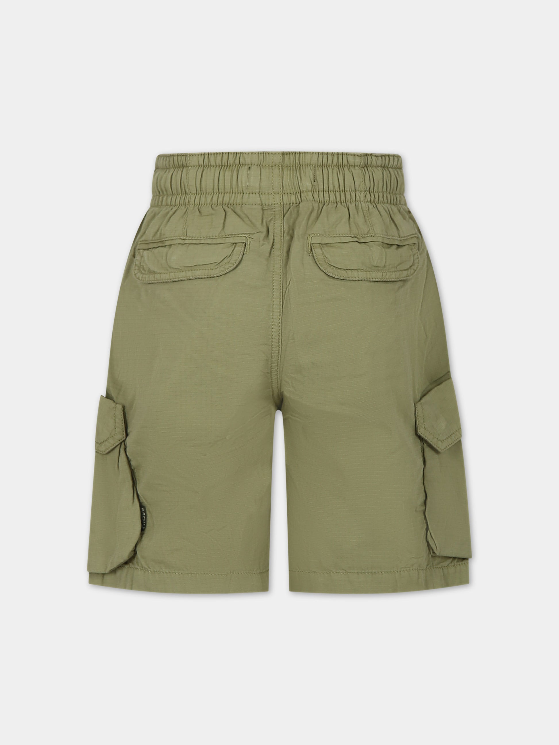 Shorts casual Argod verde per bambino,Molo,1S24H103 8911