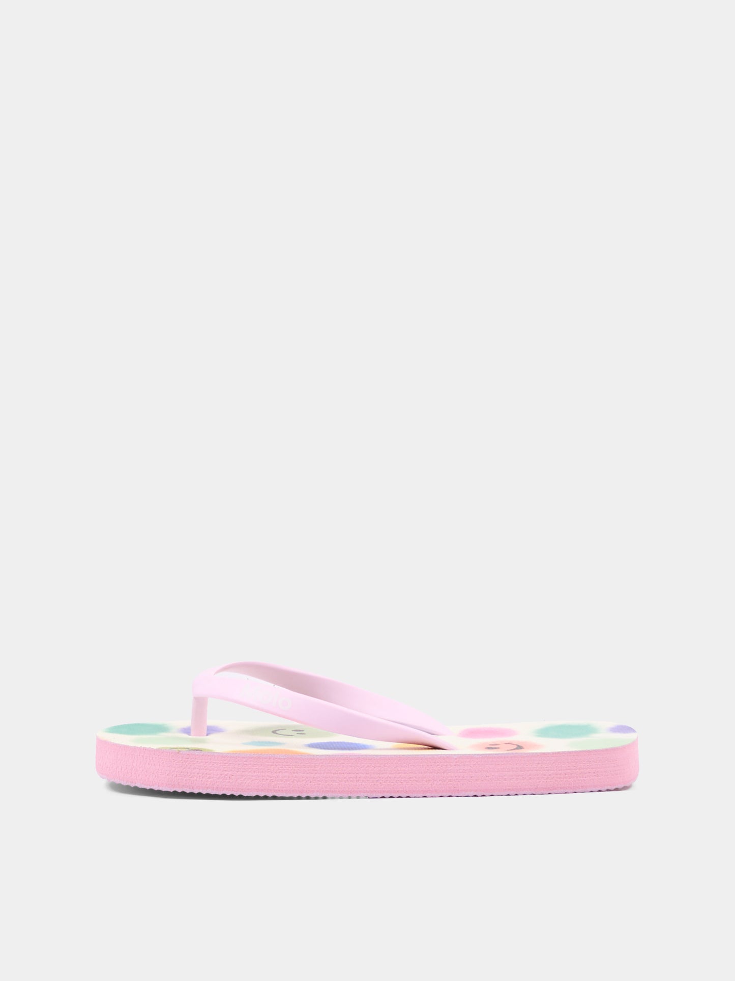 Infradito rosa per bambina con smile,Molo,7S24U201 6990