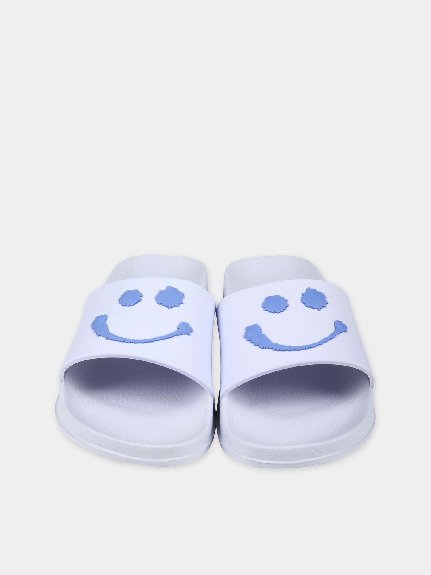 Ciabatte celesti per bambini con smile,Molo,7S24U202 3403