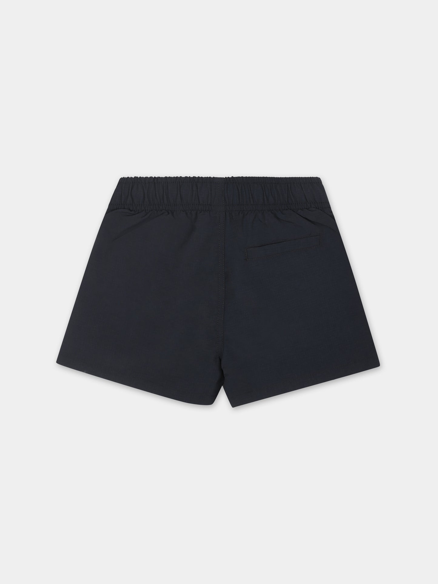 Boxer mare nero per neonato con logo,Molo,8S24P402 0099