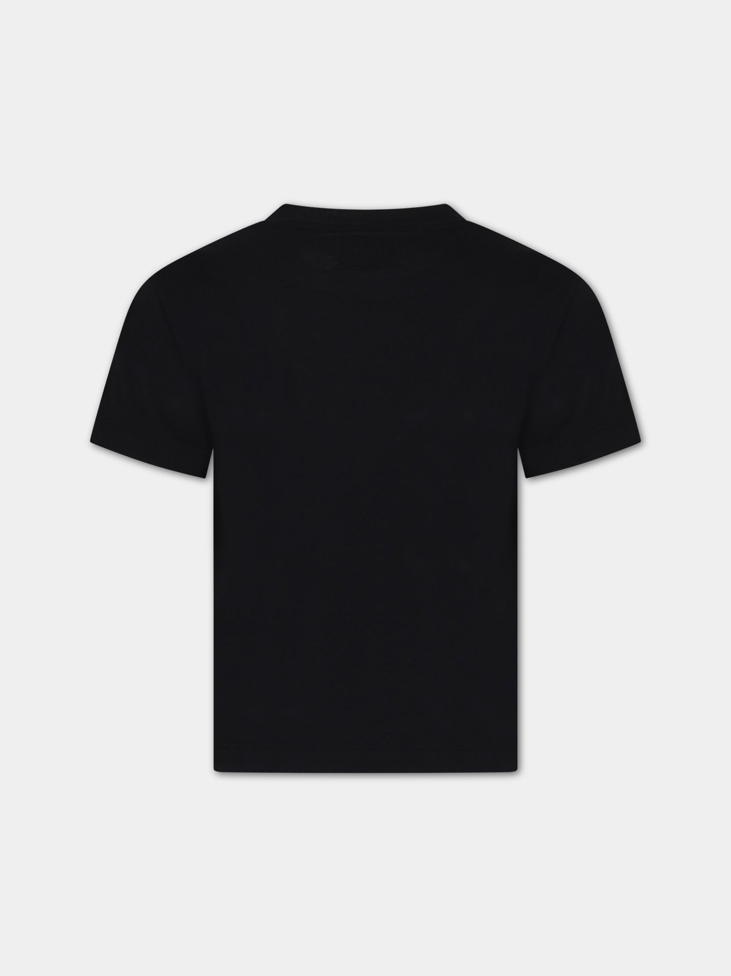 T-shirt blu per bambino con logo,C. P. Company,CNM008 LAA17 41150