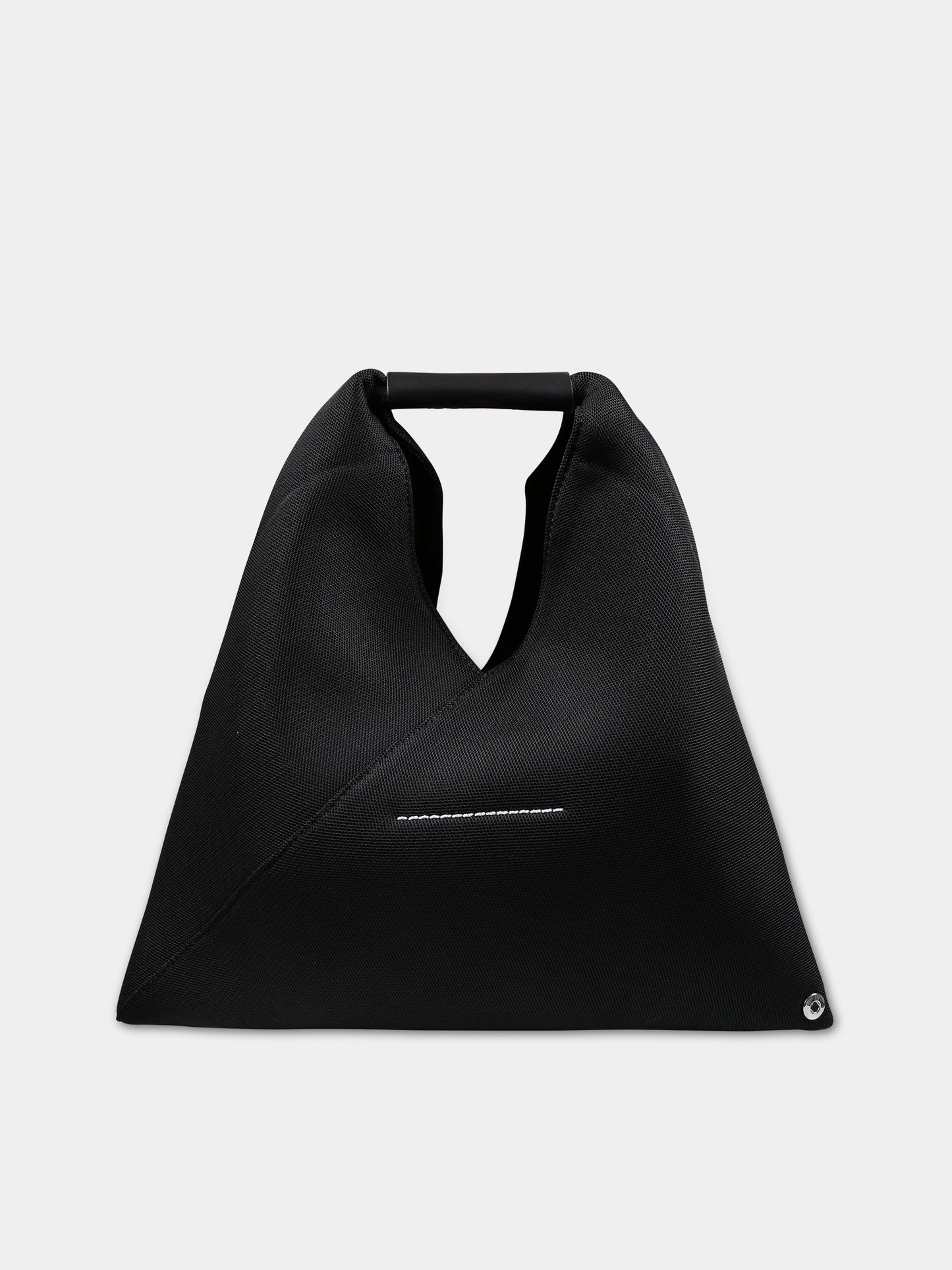 Borsa a mano nera per bambina,Mm6 Maison Margiela,M60606 P6414 JAPANESE MINI T8013