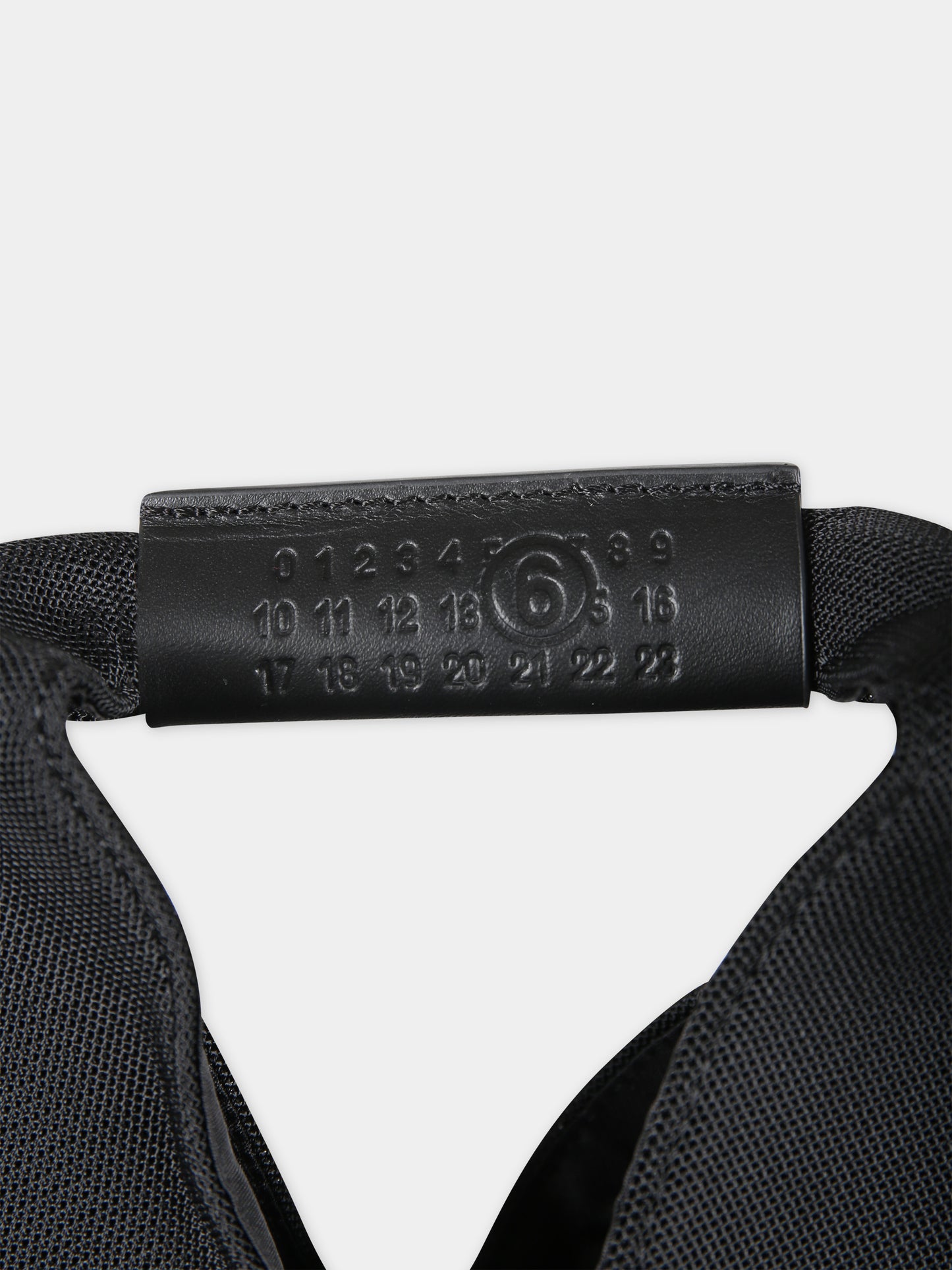 Borsa a mano nera per bambina,Mm6 Maison Margiela,M60606 P6414 JAPANESE MINI T8013