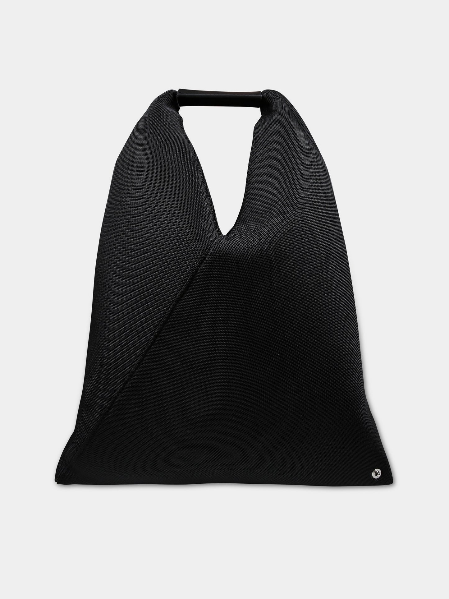 Borsa a mano nera per bambina,Mm6 Maison Margiela,M60607 P6414 JAPANESE SMALL T8013