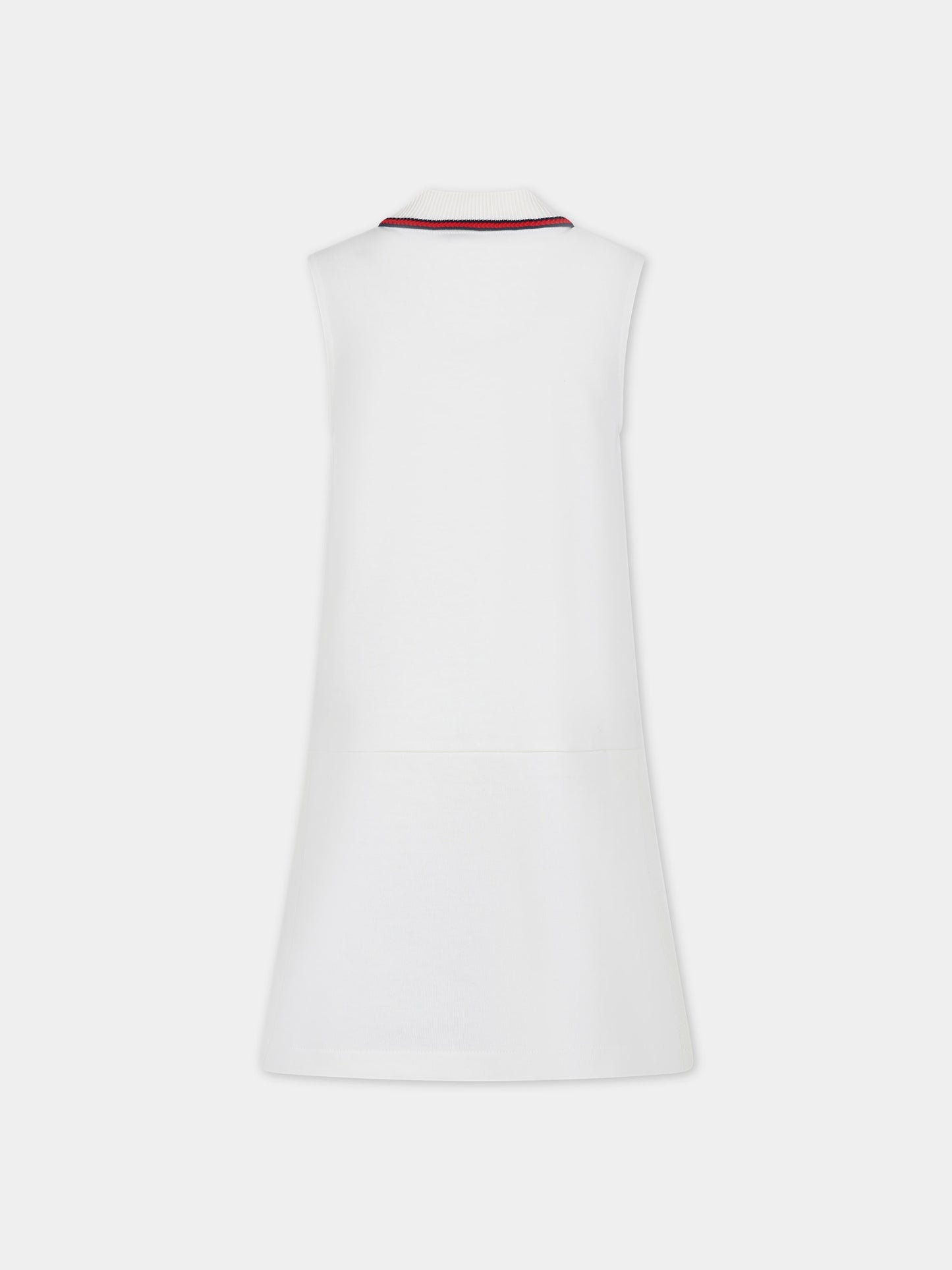 Vestito rosso per bambina,Gucci Kids,767956 XJF82 9287