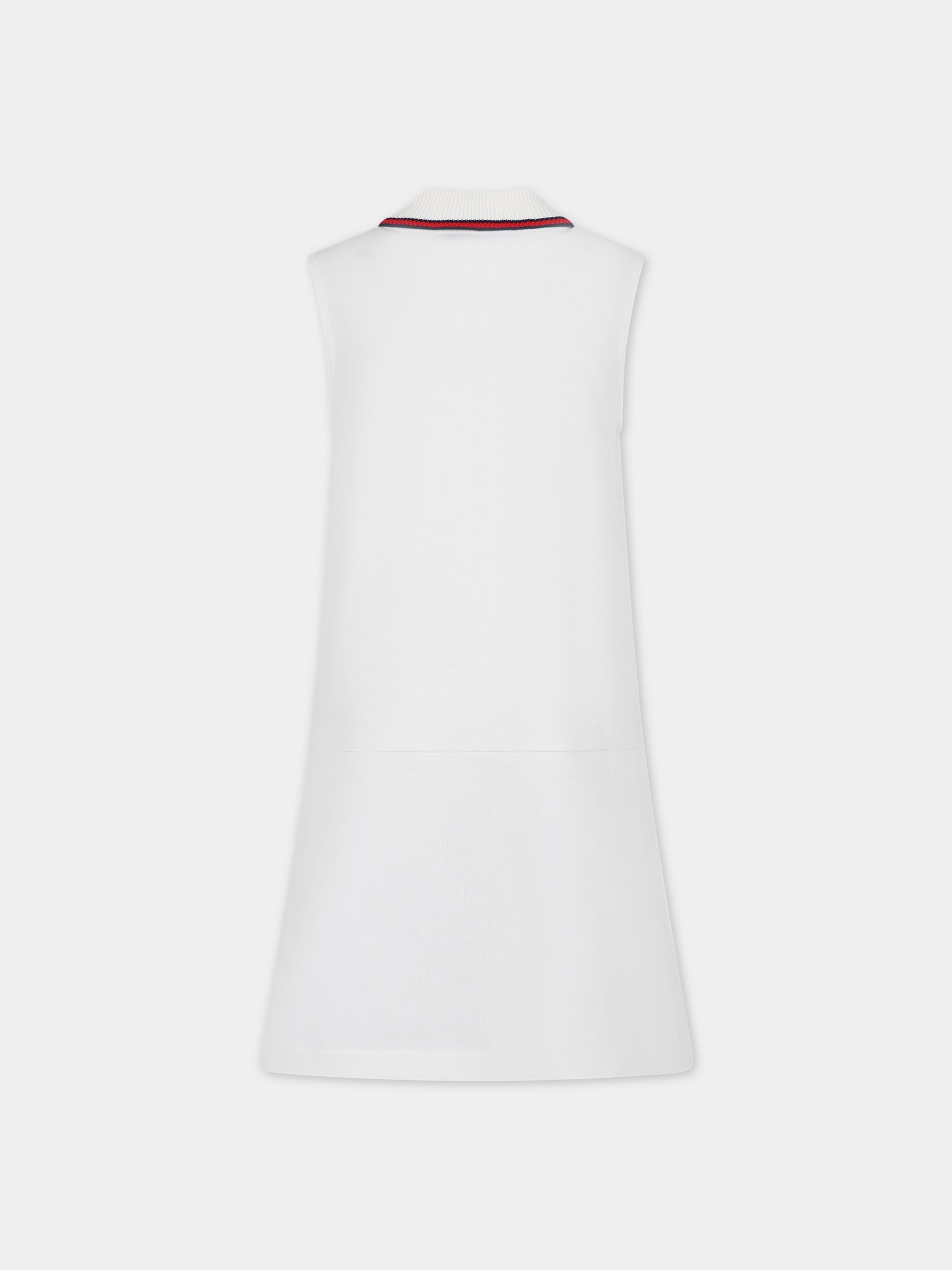 Vestito rosso per bambina,Gucci Kids,767956 XJF82 9287