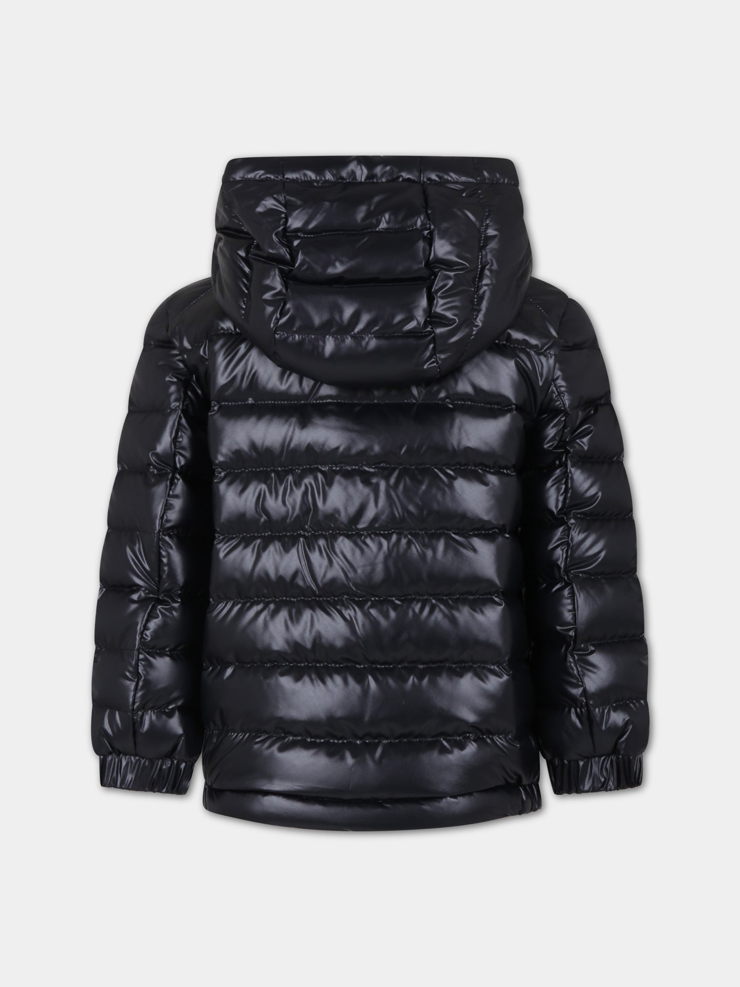 Piumino Masserau blu con cappuccio per bambino,Moncler Kids,954 1A00025 595ZJ 778