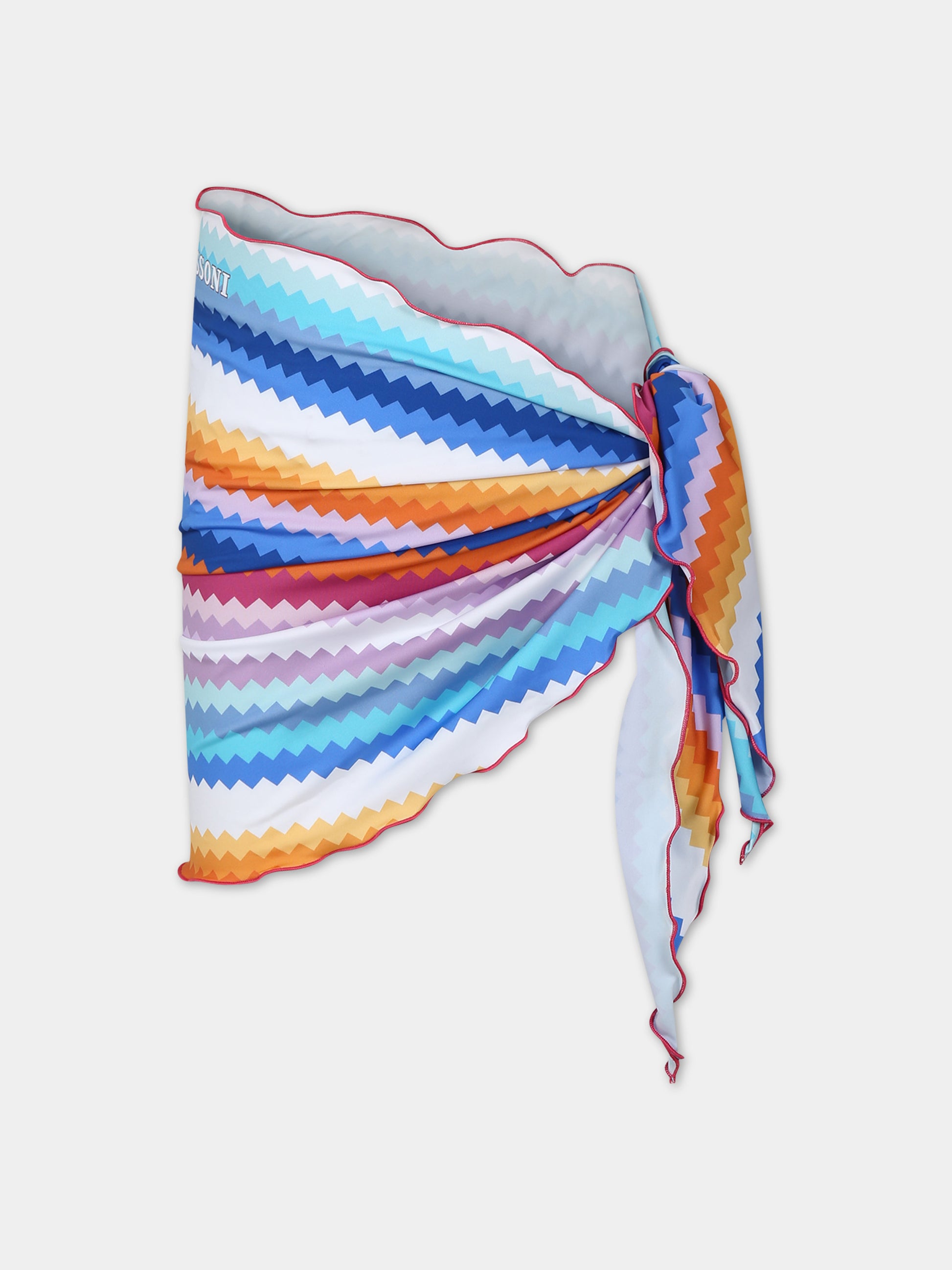 Copricostume multicolor per bambina,Missoni,MUCA49 Z1968 999