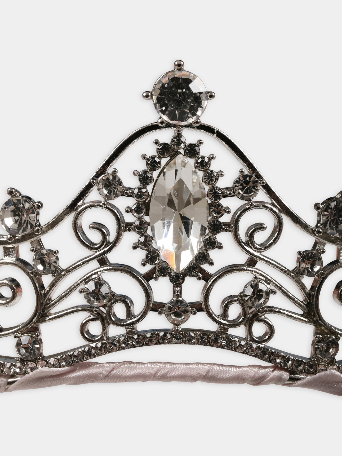 Cerchietto rosa a diadema per bambina,Monnalisa,77C001 3077 0092