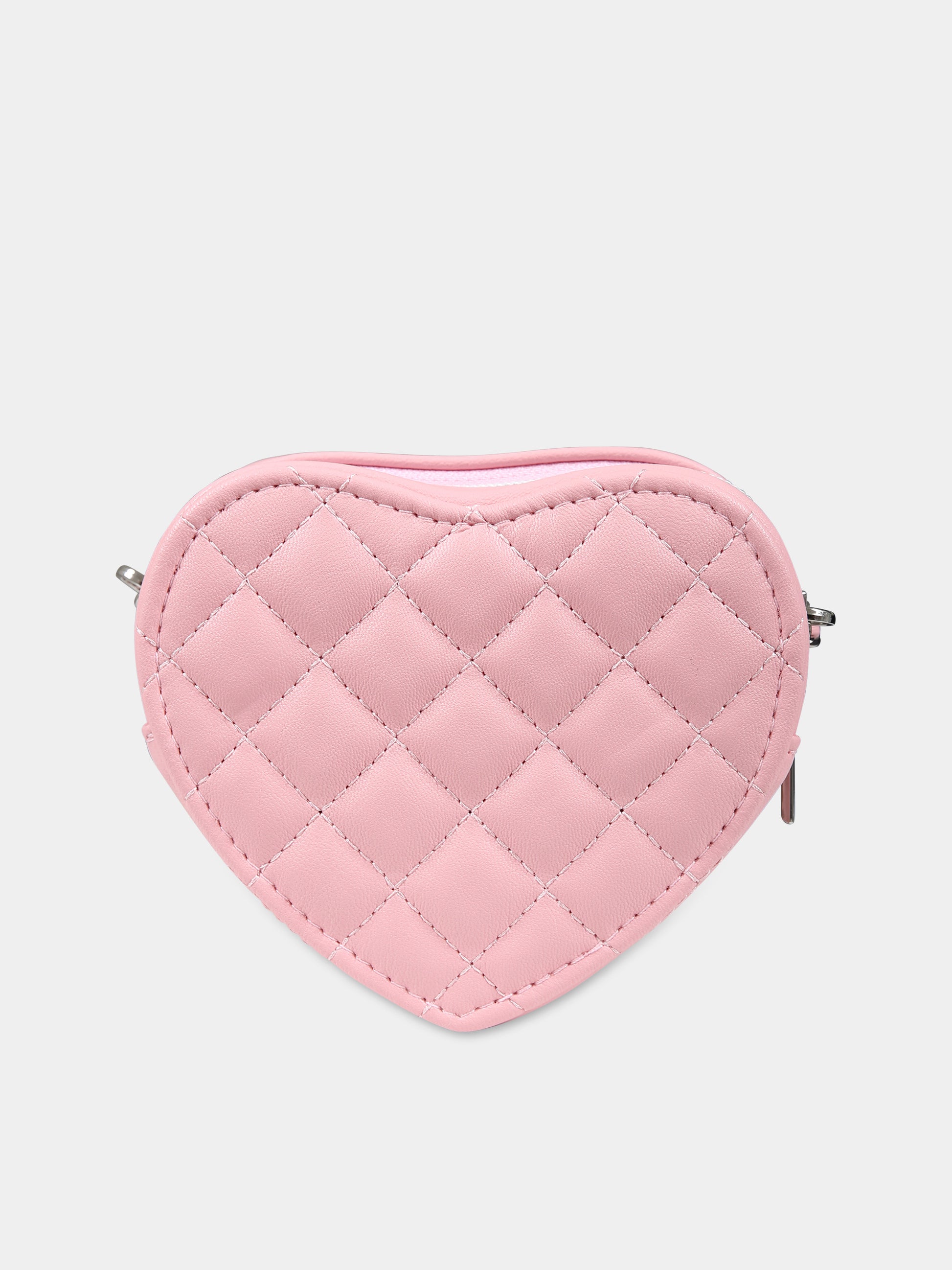 Borsa rosa per bambina a forma di cuore,Monnalisa,79C008 3068 0092