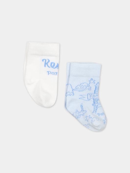 Set calze per neonato con logo,Kenzo Kids,K60022 771