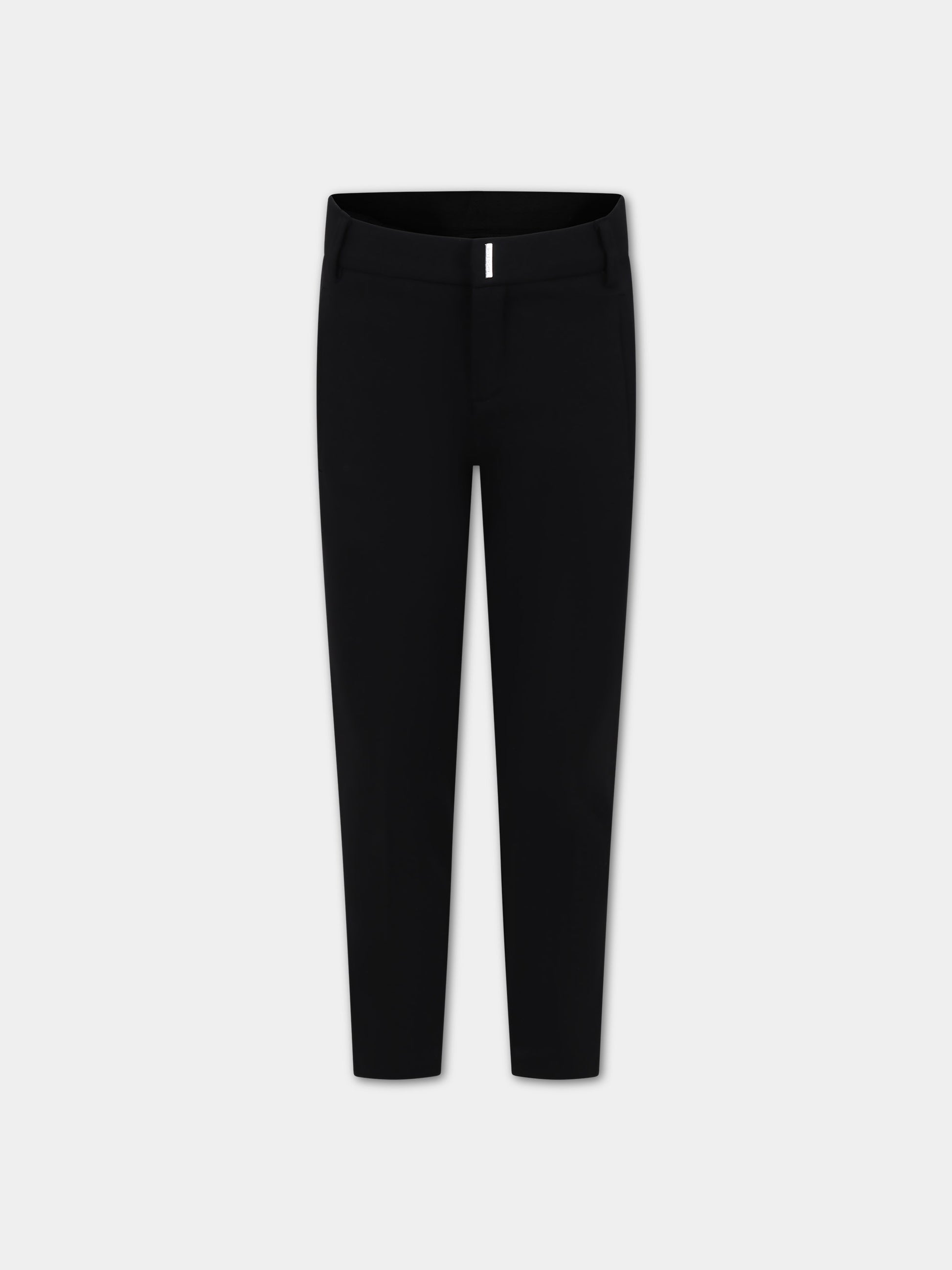 Pantaloni neri per bambino con logo,Givenchy Kids,H30127 09B