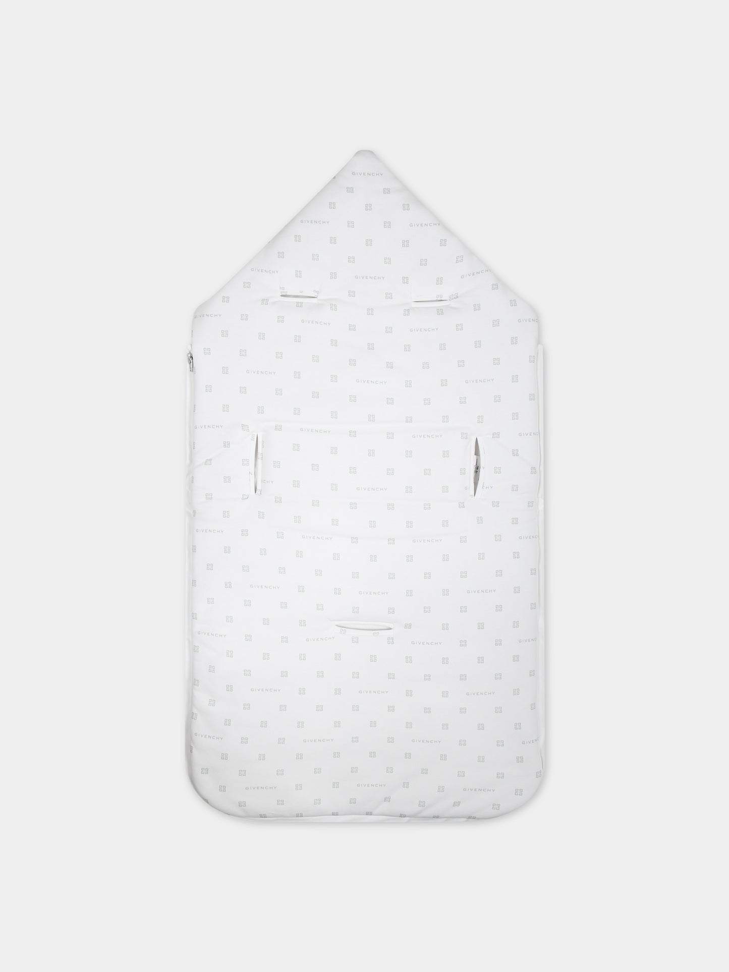 Sacco nanna bianco per neonati con logo,Givenchy Kids,H30249 10P