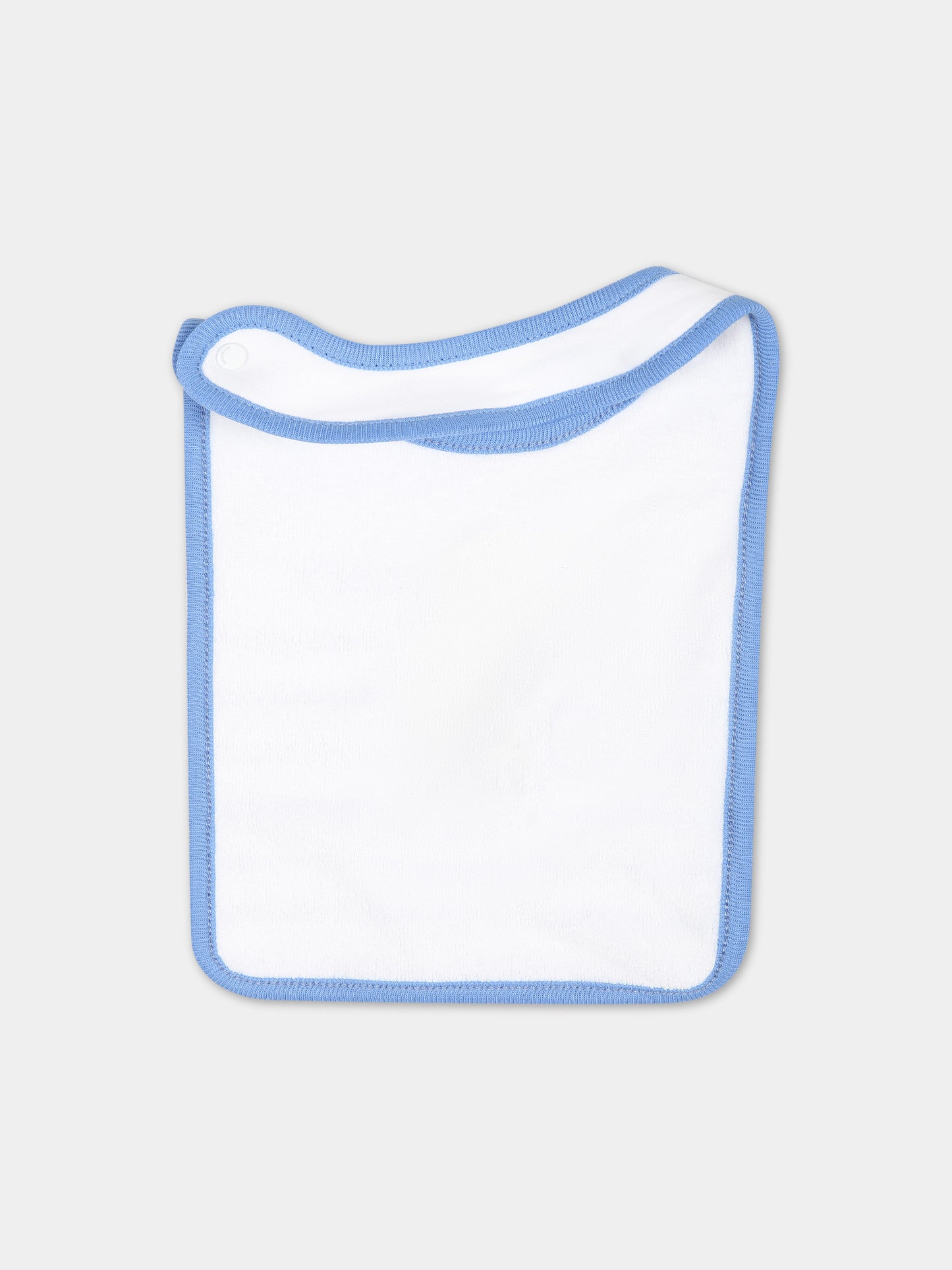 Set celeste per neonato con righe  logo,Givenchy Kids,H30291 824