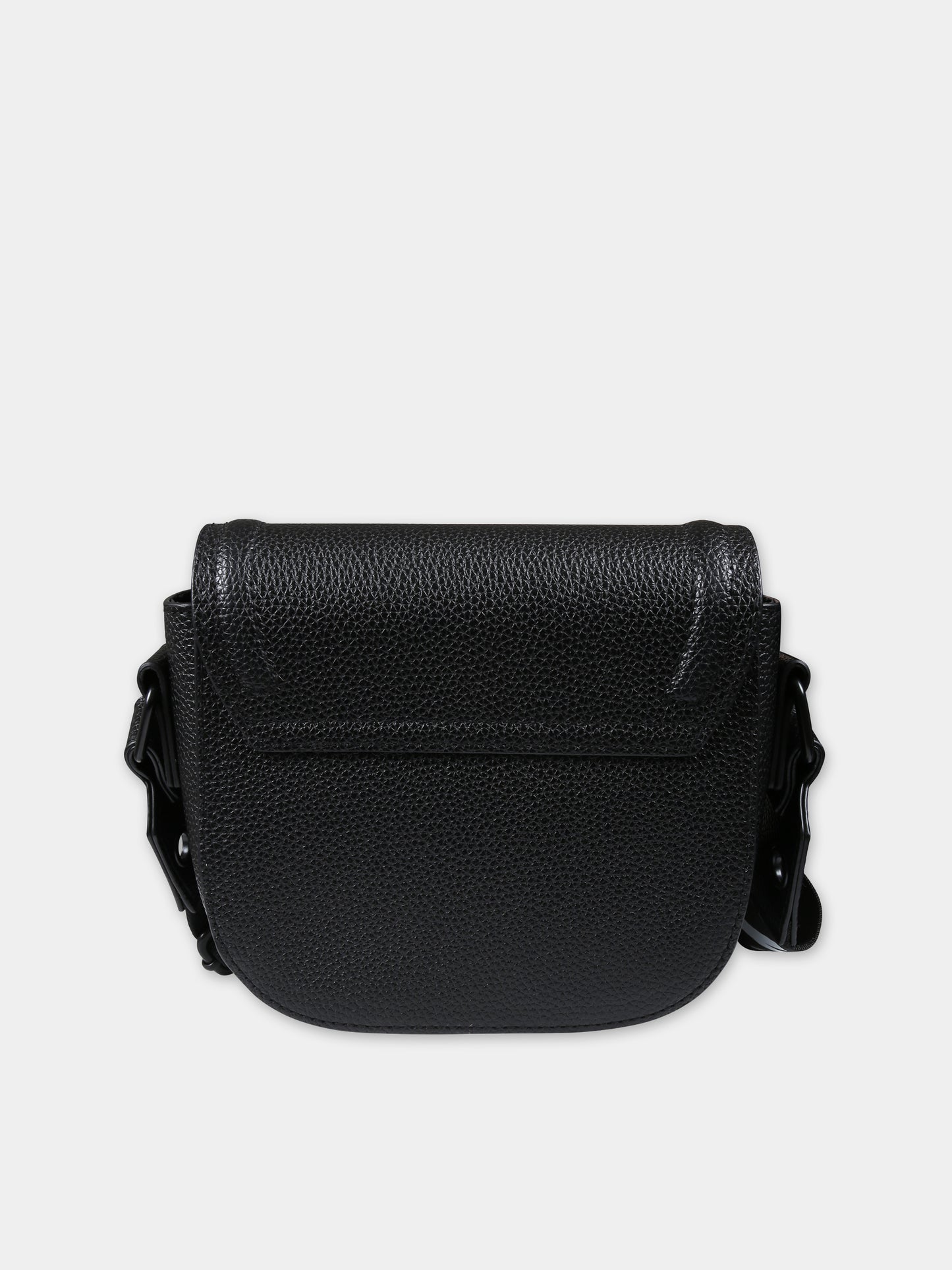 Borsa nera per bambina con logo,Dkny,D60155 09B