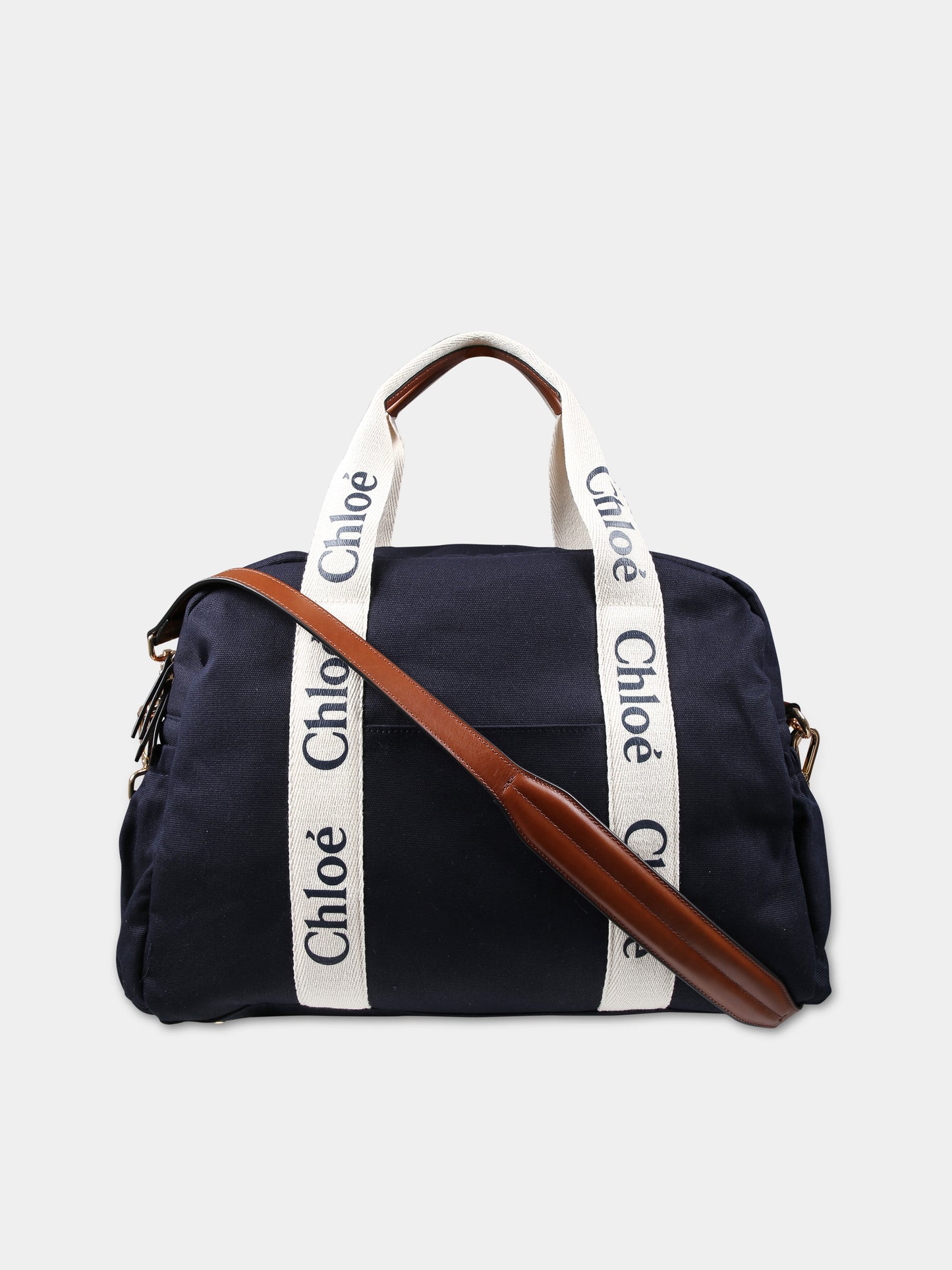 Borsa mamma blu per neonata,Chloé Kids,C20190 859