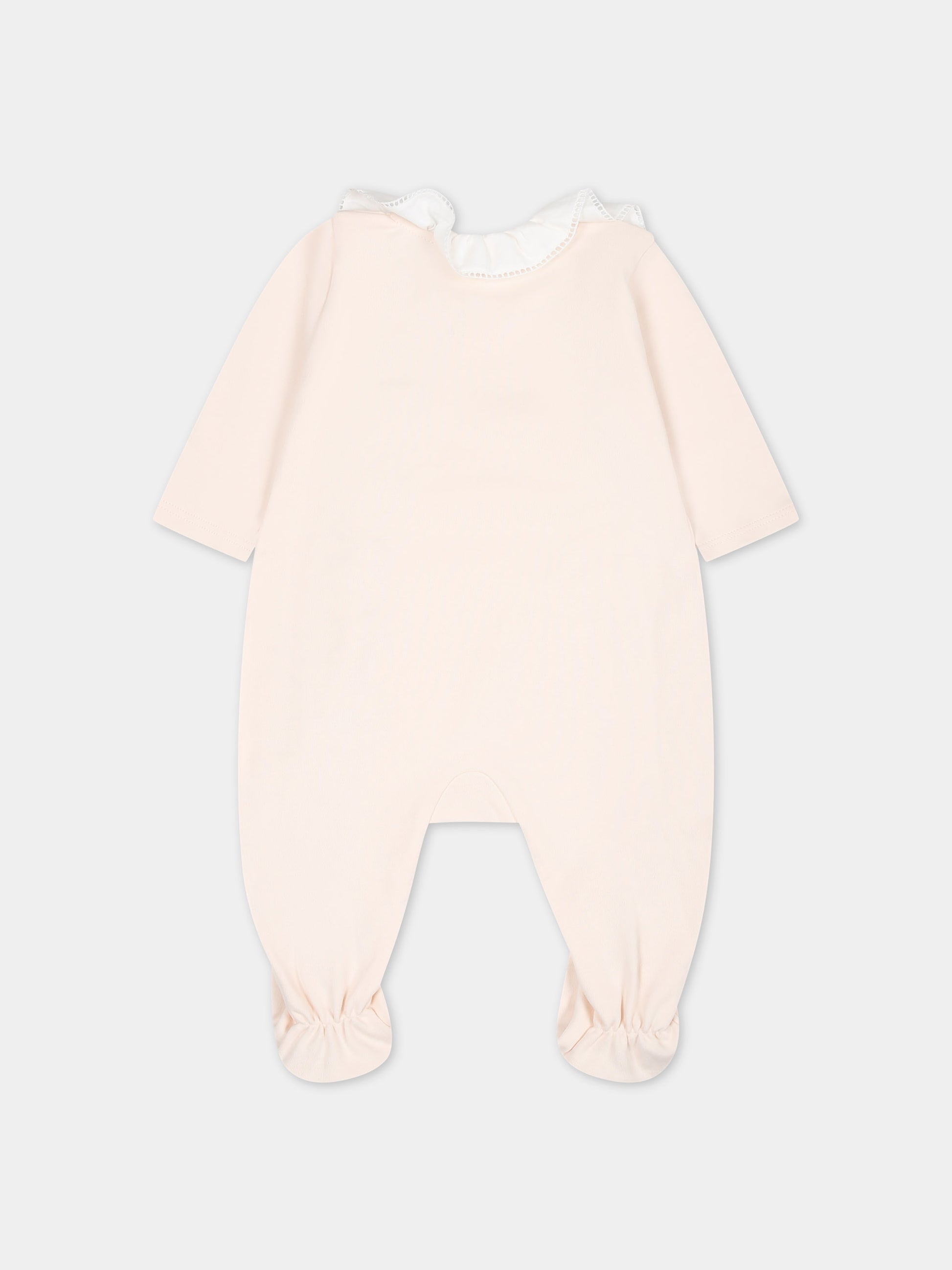 Set tutina rosa per neonata,Chloé Kids,C20156 440