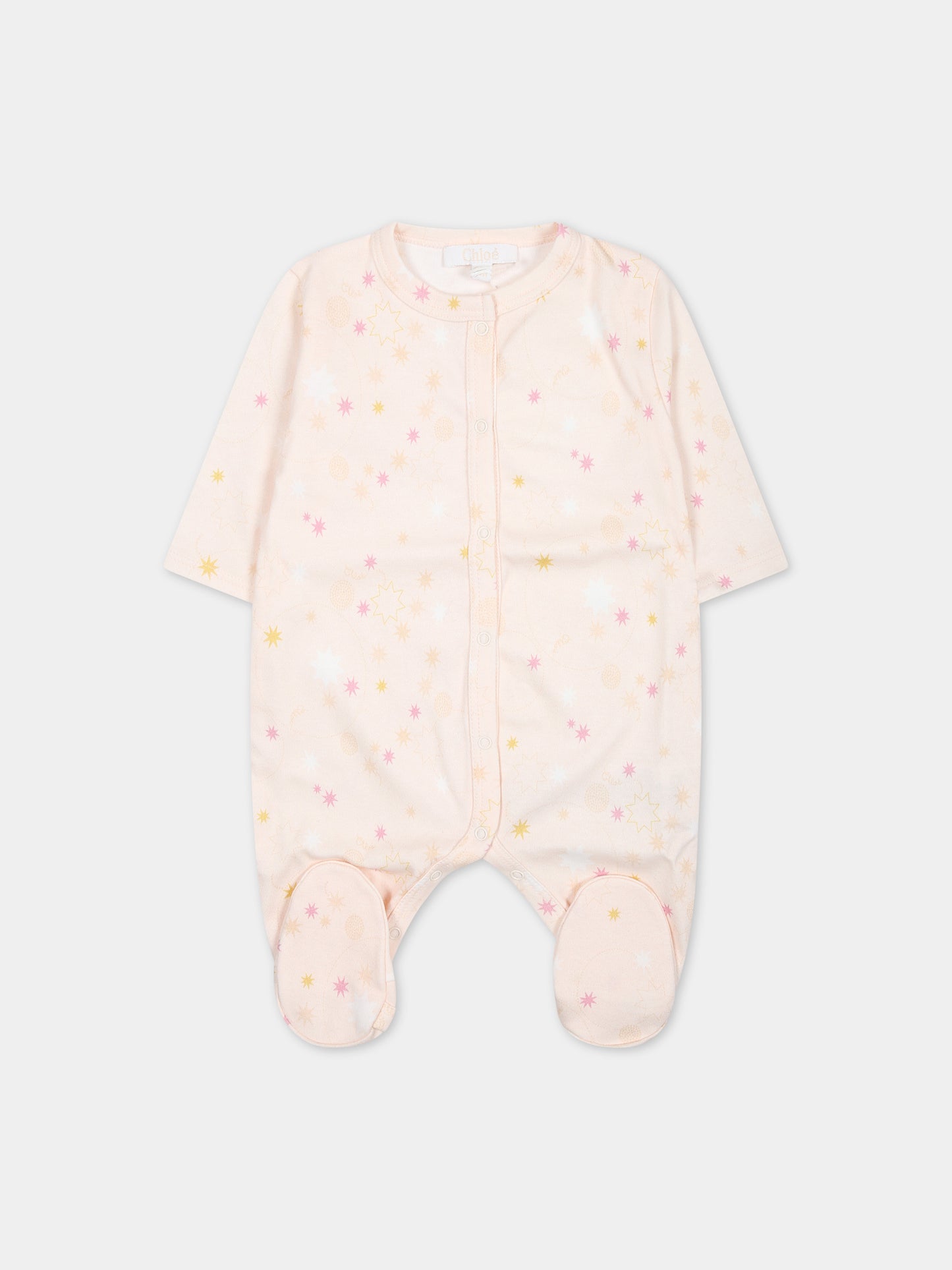 Tutine multicolor per neonata,Chloé Kids,C20188 S01