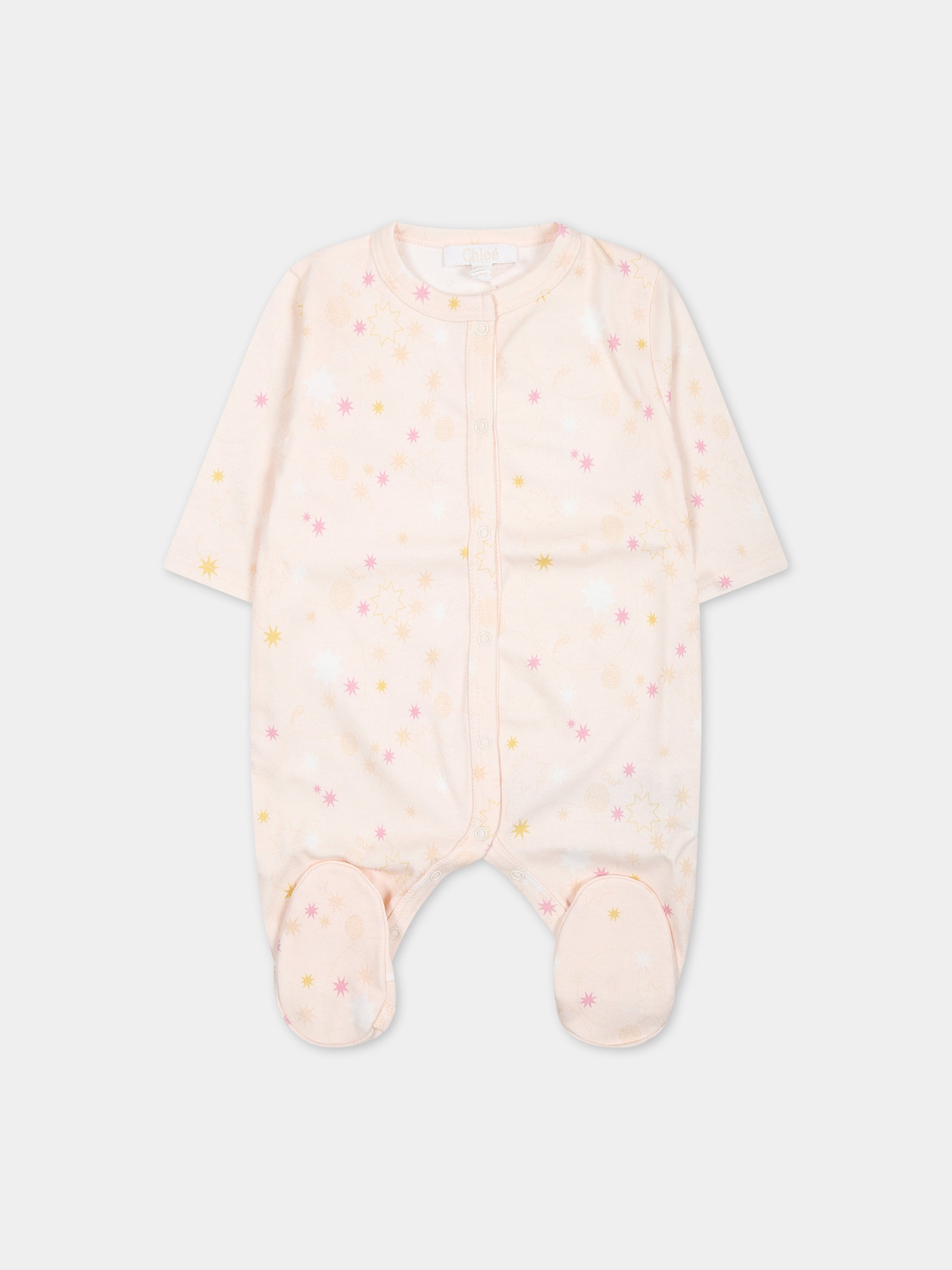 Tutine multicolor per neonata,Chloé Kids,C20188 S01