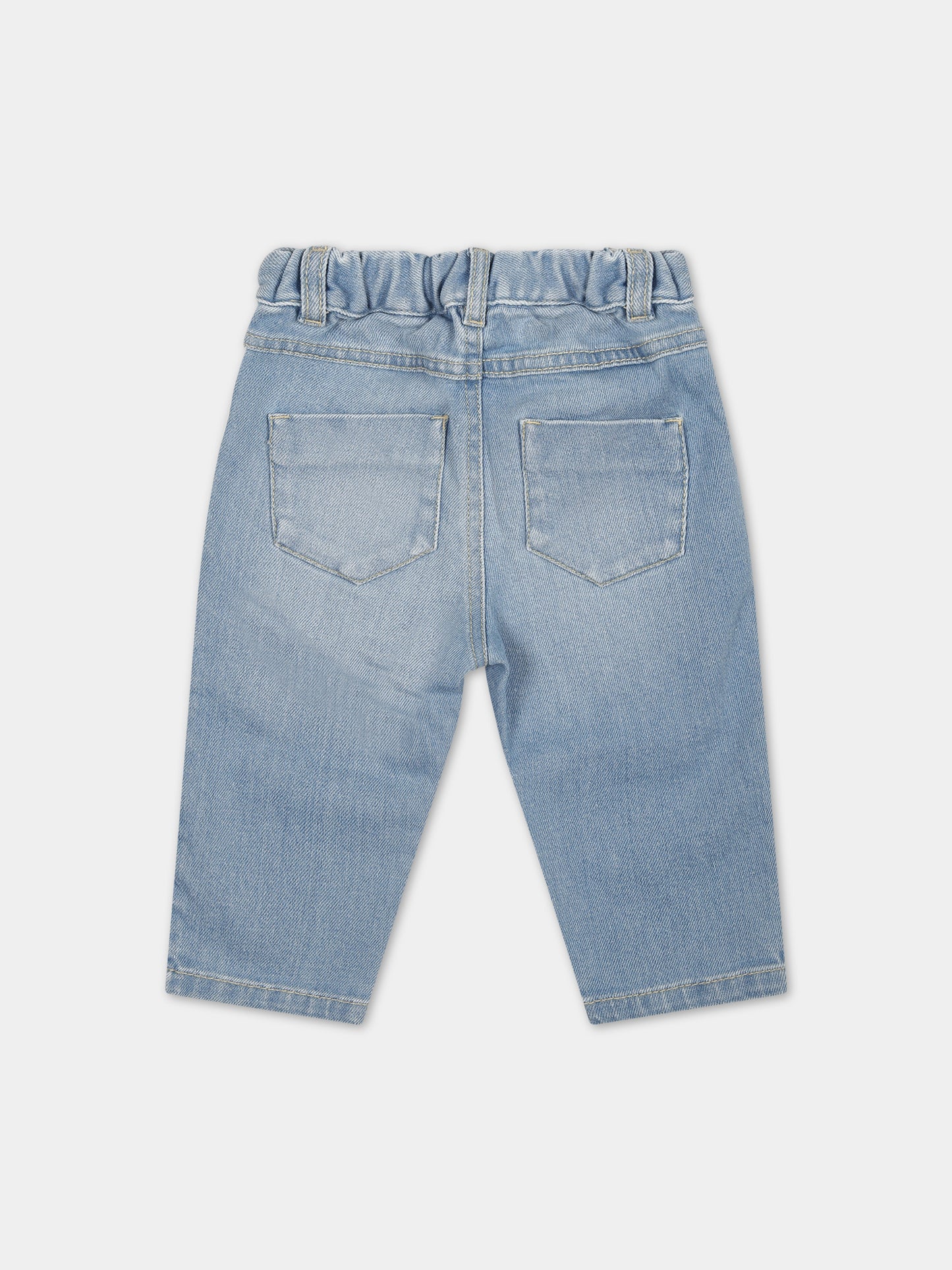 Jeans in denim per neonata,Chloé Kids,C20016 Z04