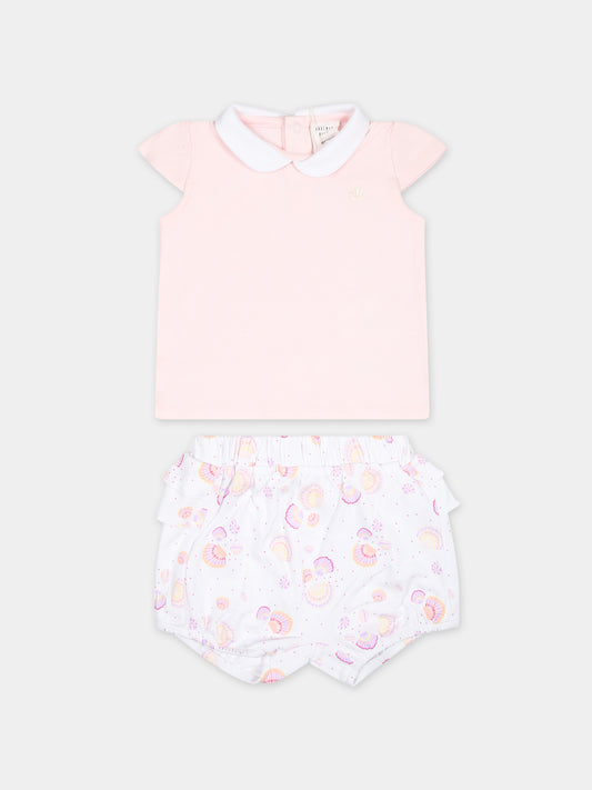 Completo multicolor per neonata,Carrement Beau,Y30018 N34