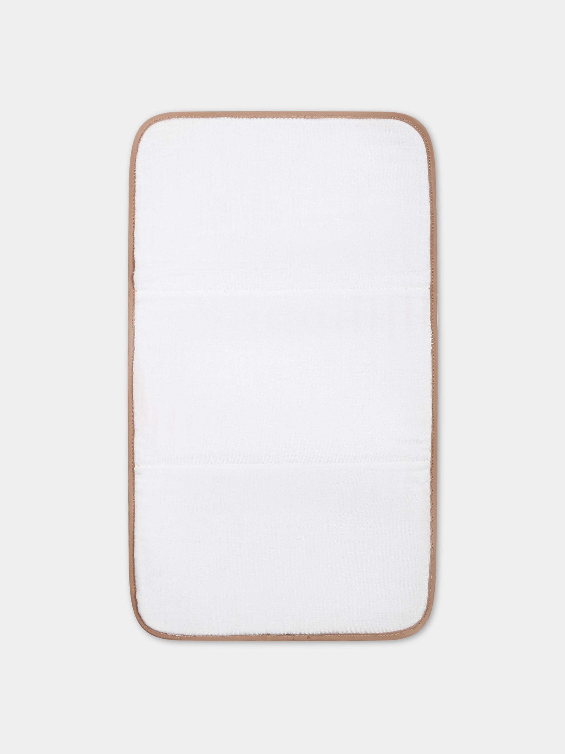 Borsa mamma beige per neonato con logo,Boss,J50938 269