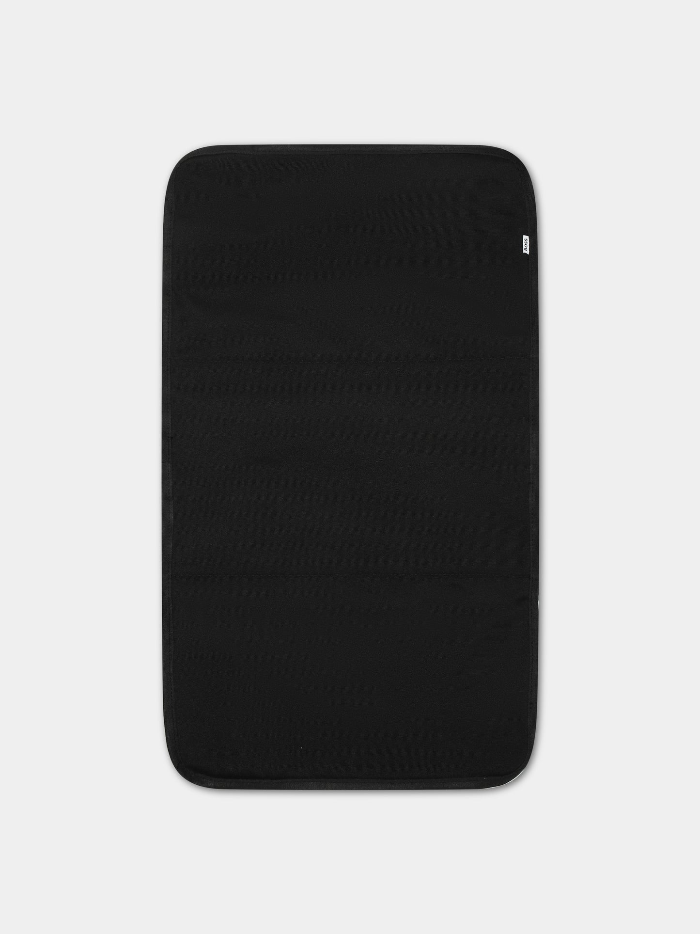 Borsa mamma nera per neonato con logo,Boss,J50942 09B