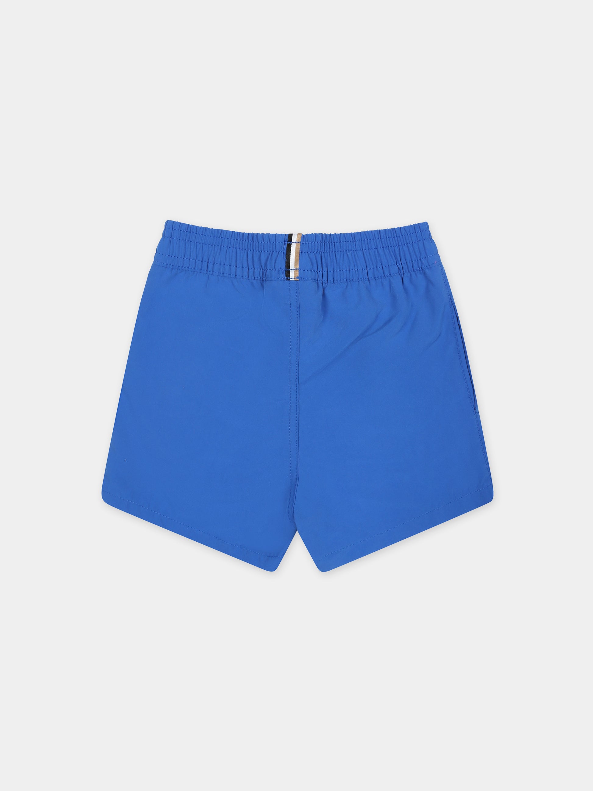 Boxer mare azzurri per neonato con logo,Boss,J50569 872