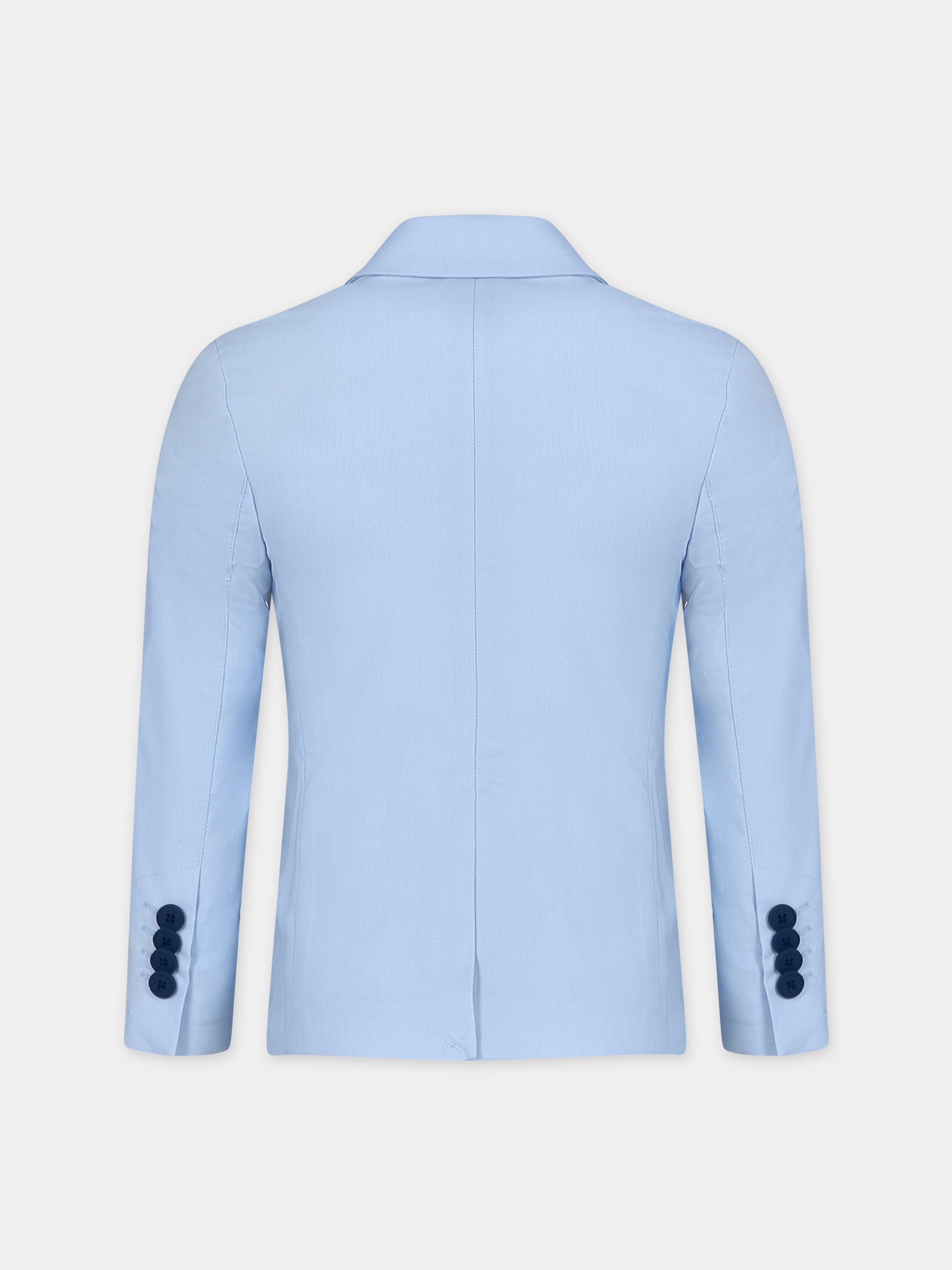 Giacca celeste per bambino,Boss,J50737 783