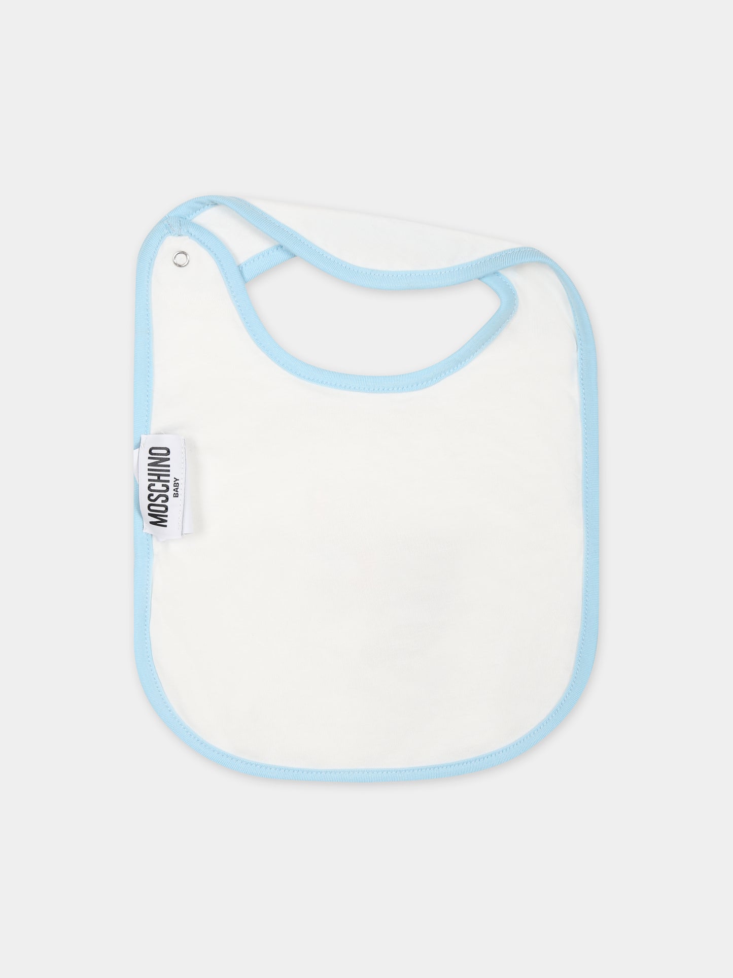 Set celeste per neonato con Teddy Bear,Moschino Kids,MNY03I LCA19 40304