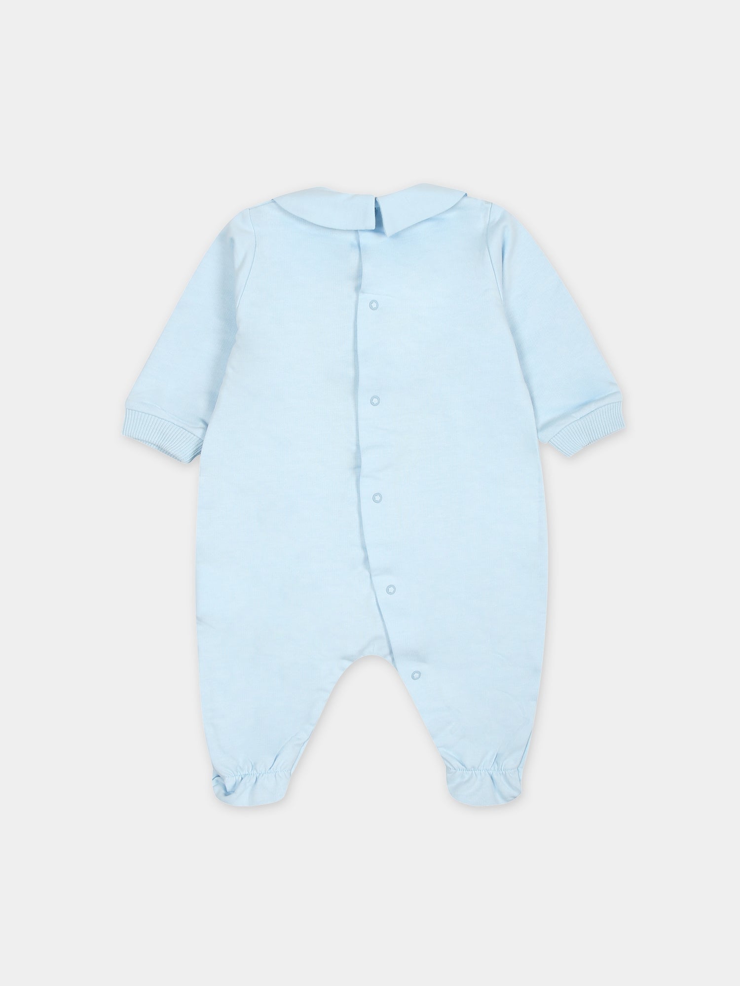 Tutina celeste per neonato con Teddy Bear,Moschino Kids,MUY06P LCA19 40304