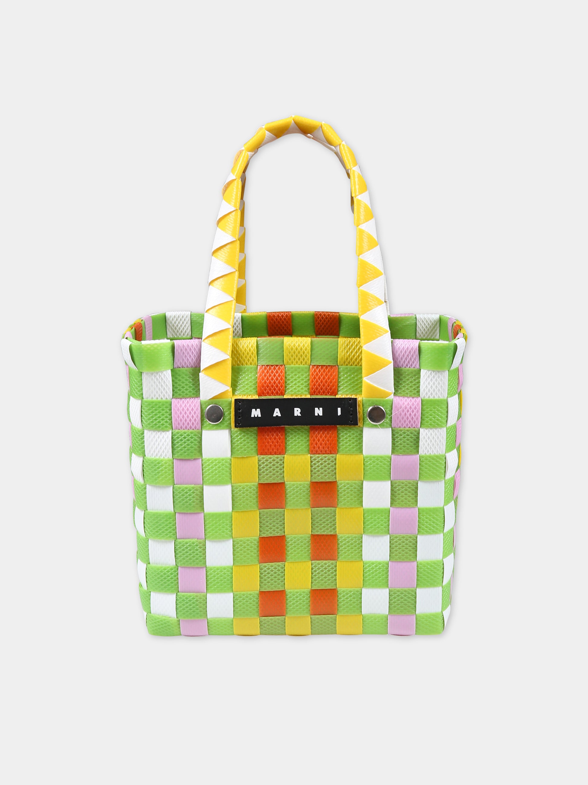 Borsa muticolor per bambina con logo,Marni Kids,M00178 M00IW MW55F 0M536