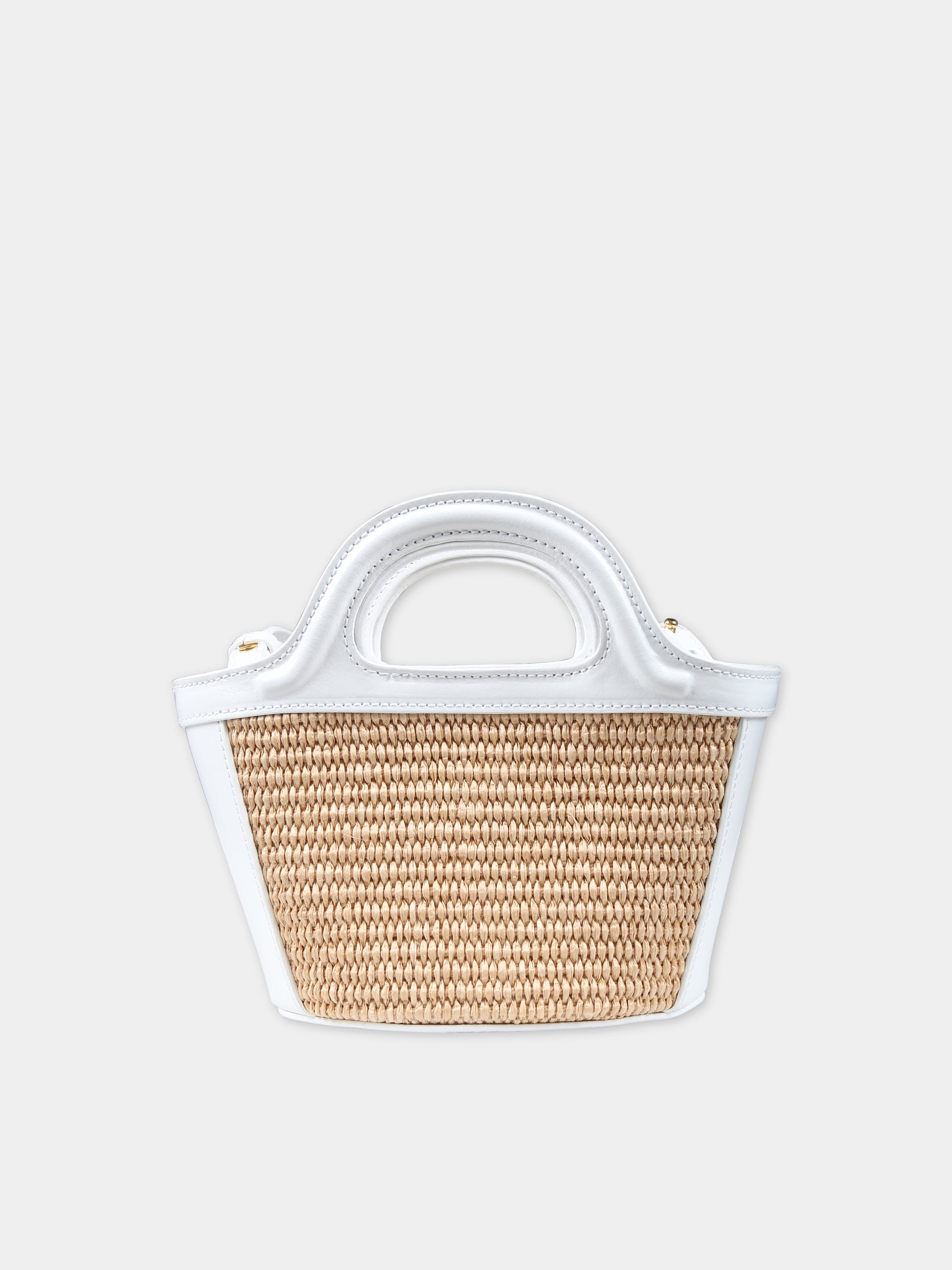Borsa beige per bambina con logo,Marni Kids,M01161 P3860 Z0T01