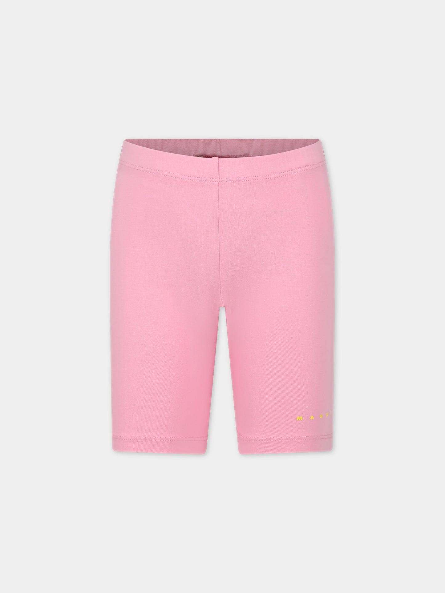 Shorts sportivi rosa per bambina,Marni Kids,M01030 M00LE MP137F 0M340