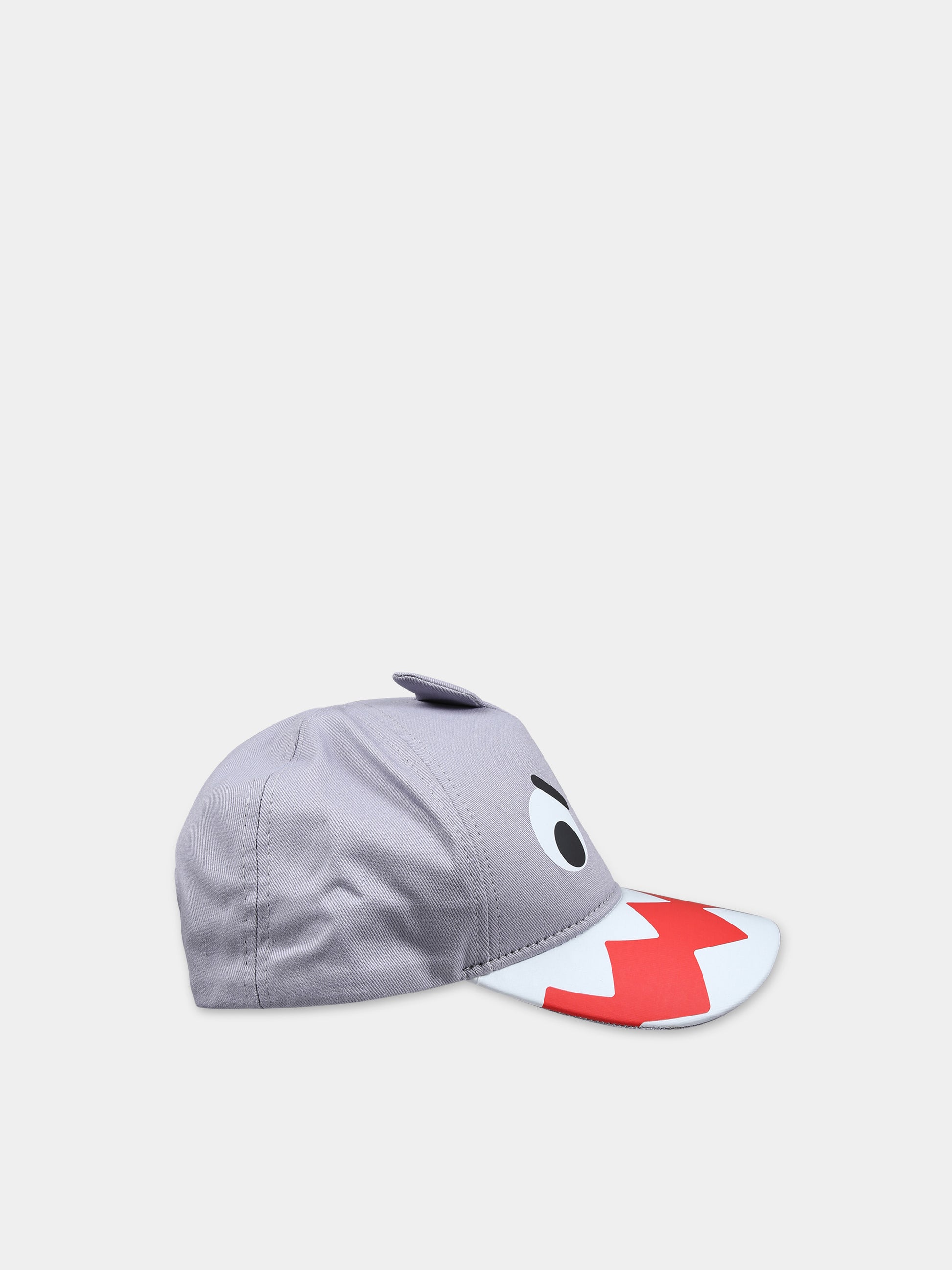 Cappello grigio per bambino con stampa,Stella Mccartney Kids,TU0P07 Z0156 906