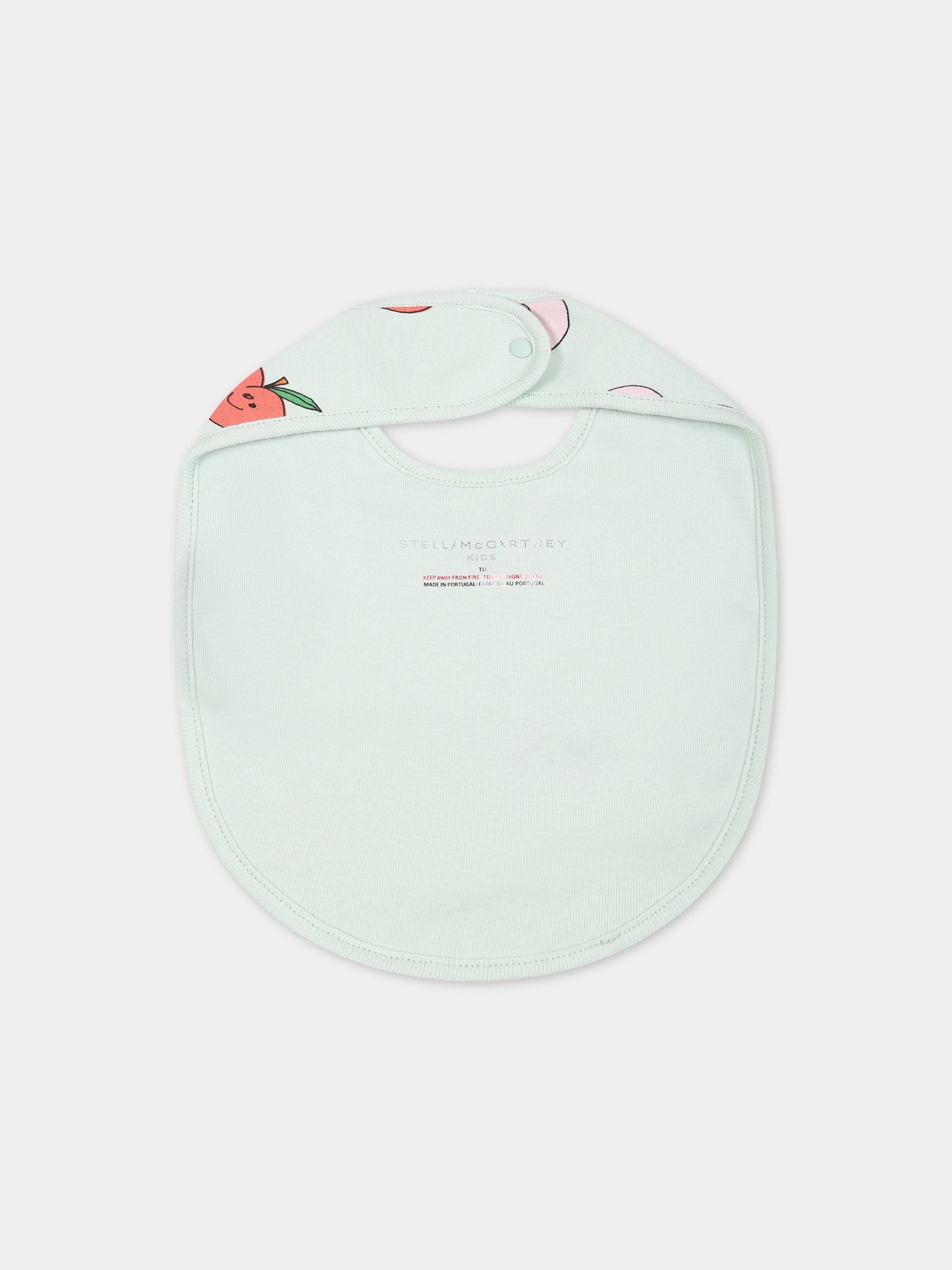 Set multicolor per neonata con mele e smile,Stella Mccartney Kids,TUB049 Z1784 704MC