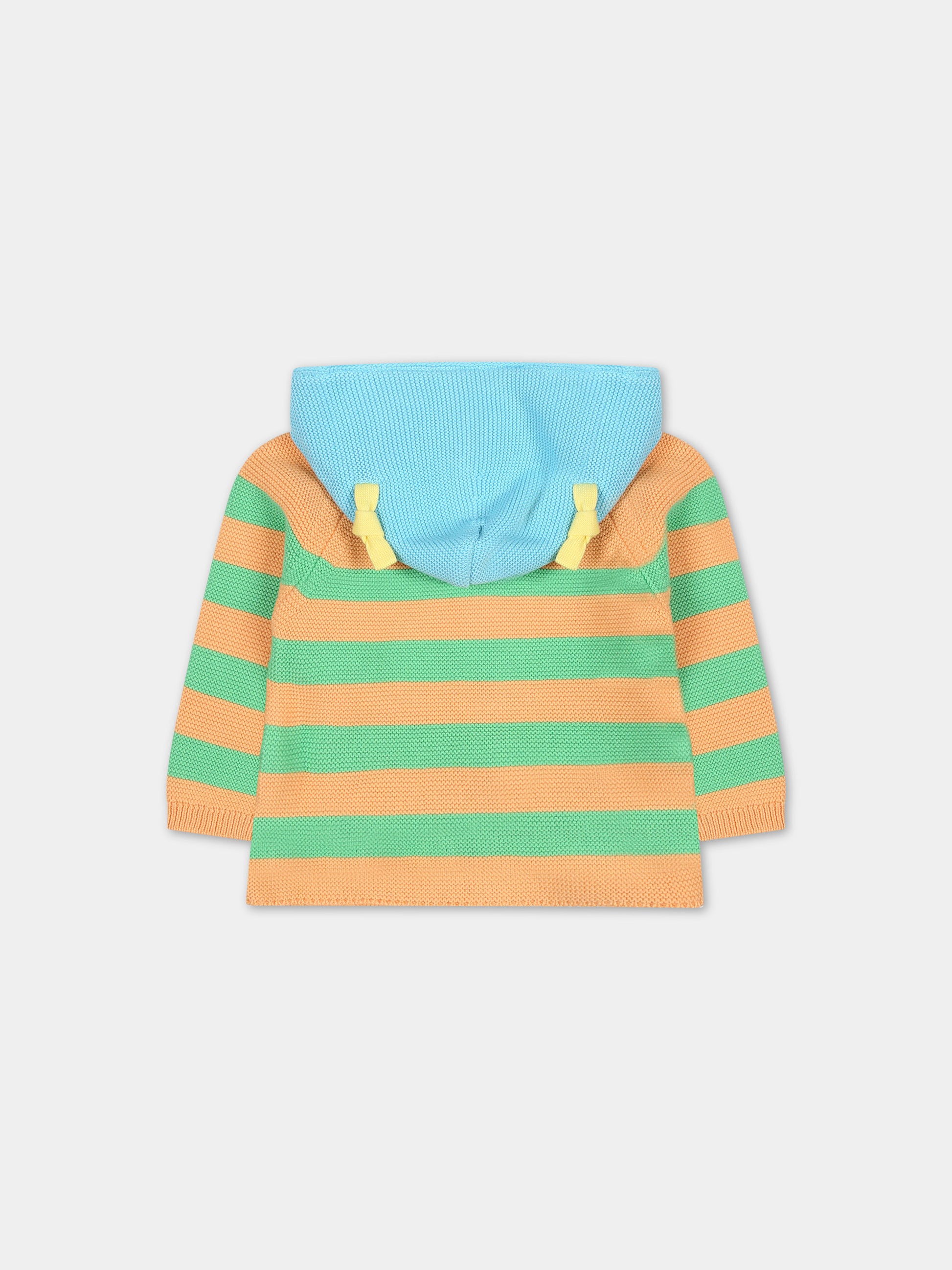 Cardigan multicolor per neonati,Stella Mccartney Kids,TU9540 Z1877 999