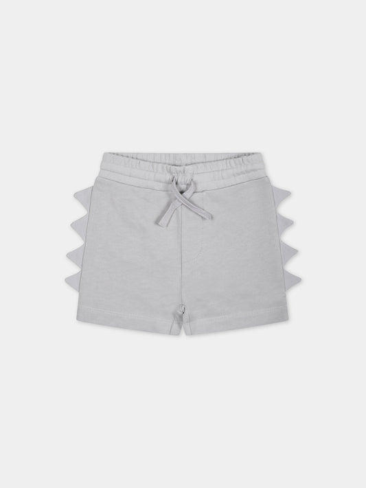 Shorts grigi per neonato,Stella Mccartney Kids,TU6599 Z0499 906