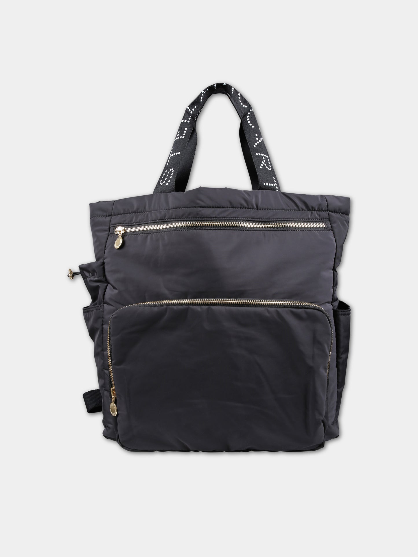 Borsa mamma ner per neonati con logo,Stella Mccartney Kids,TU0B58 Z0179 930