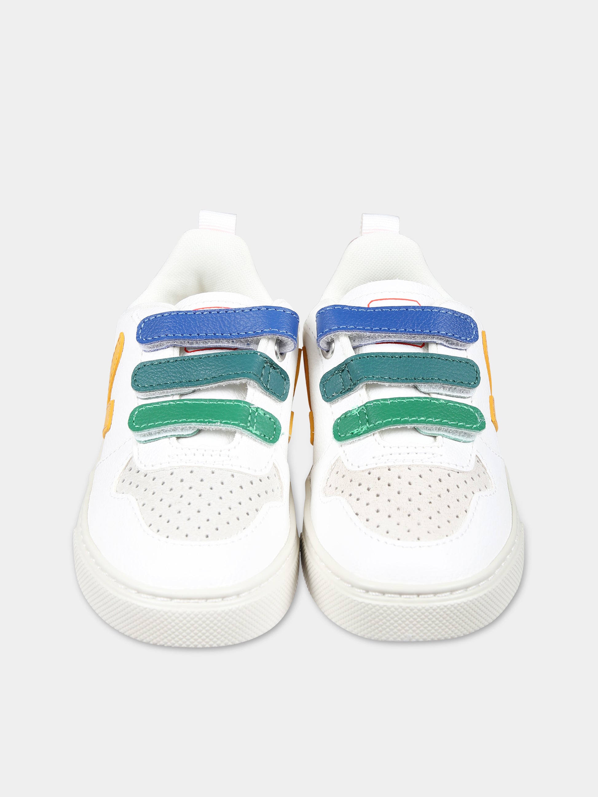 Sneakers bianche per bambini con logo,Veja,CV0502905C