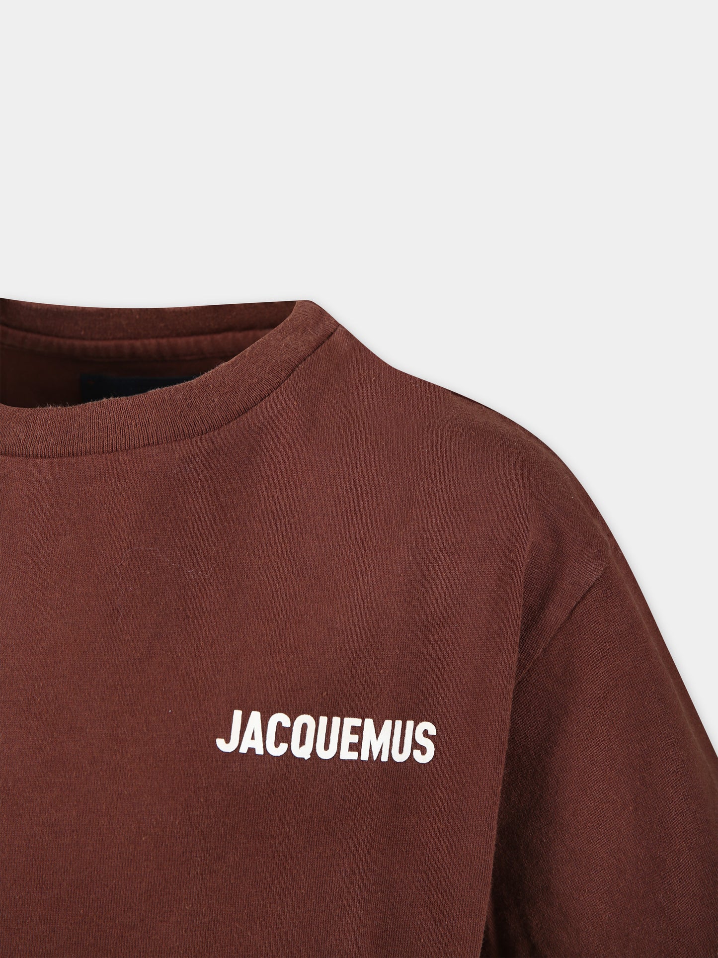 T-shirt 'Le t-shirt Jacquemus' marrone  per bambini,Jacquemus,Q00046 33A
